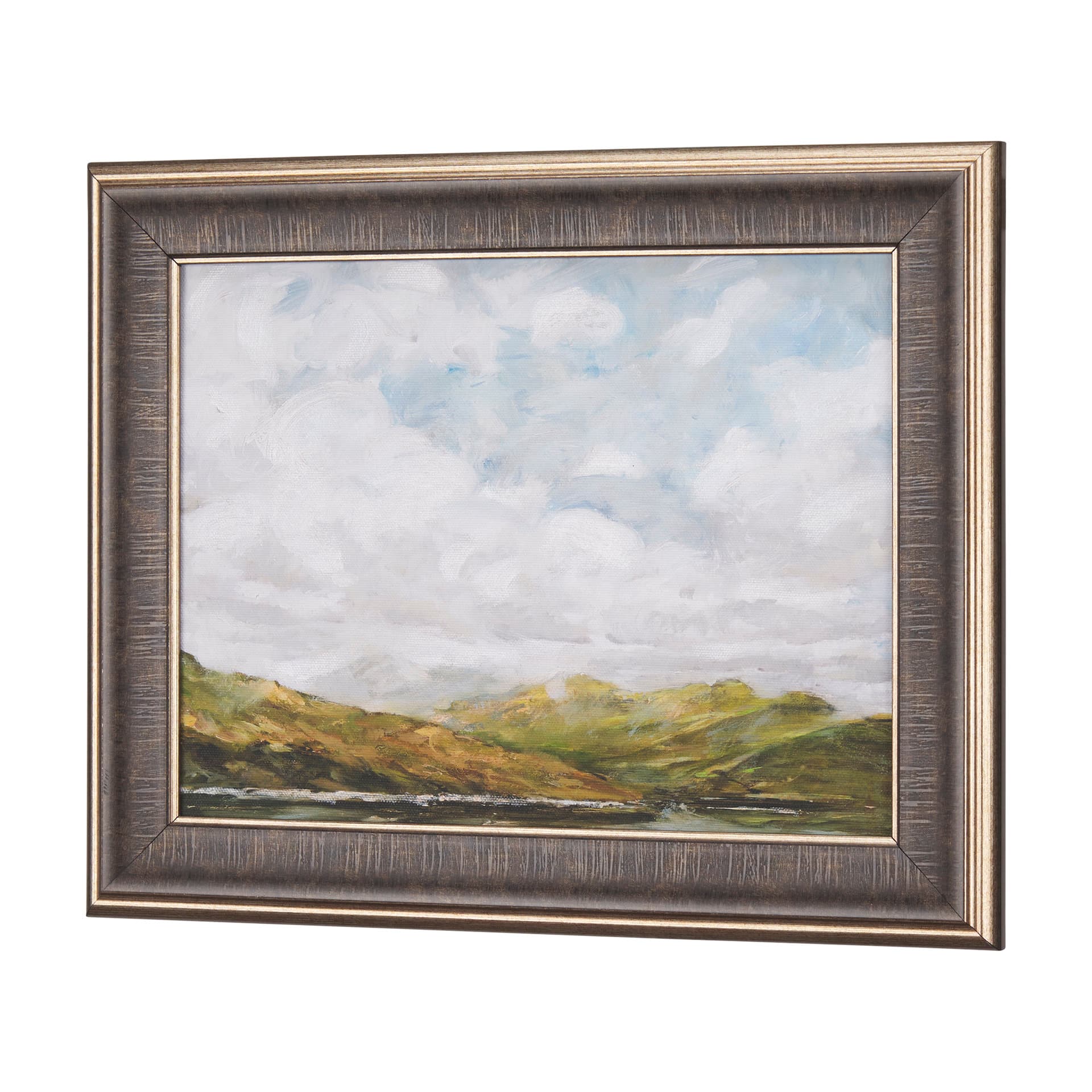 Sea View (Set of 5) by Mercana Studioa Hand Embellished Textured Framed Art Print — product photograph