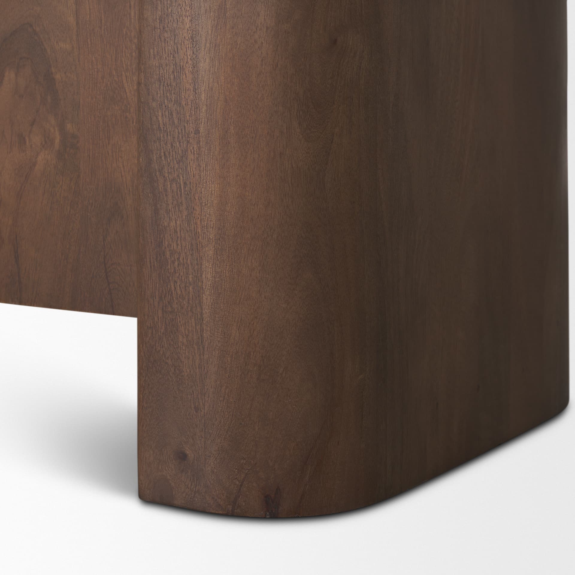 Tammar Brown Wood 4-Door Sideboard — product photograph