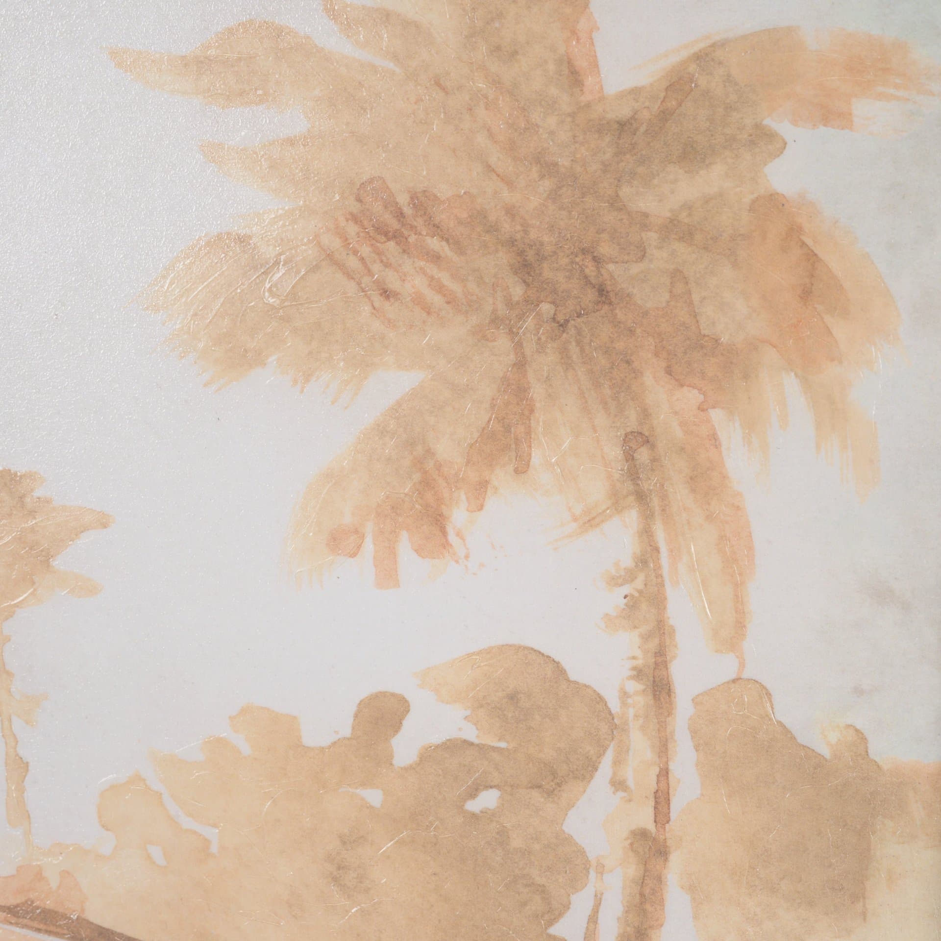 Palm Spring II by Mercana Studio Hand-Embellished Framed Artwork Matted under Glass — product photograph