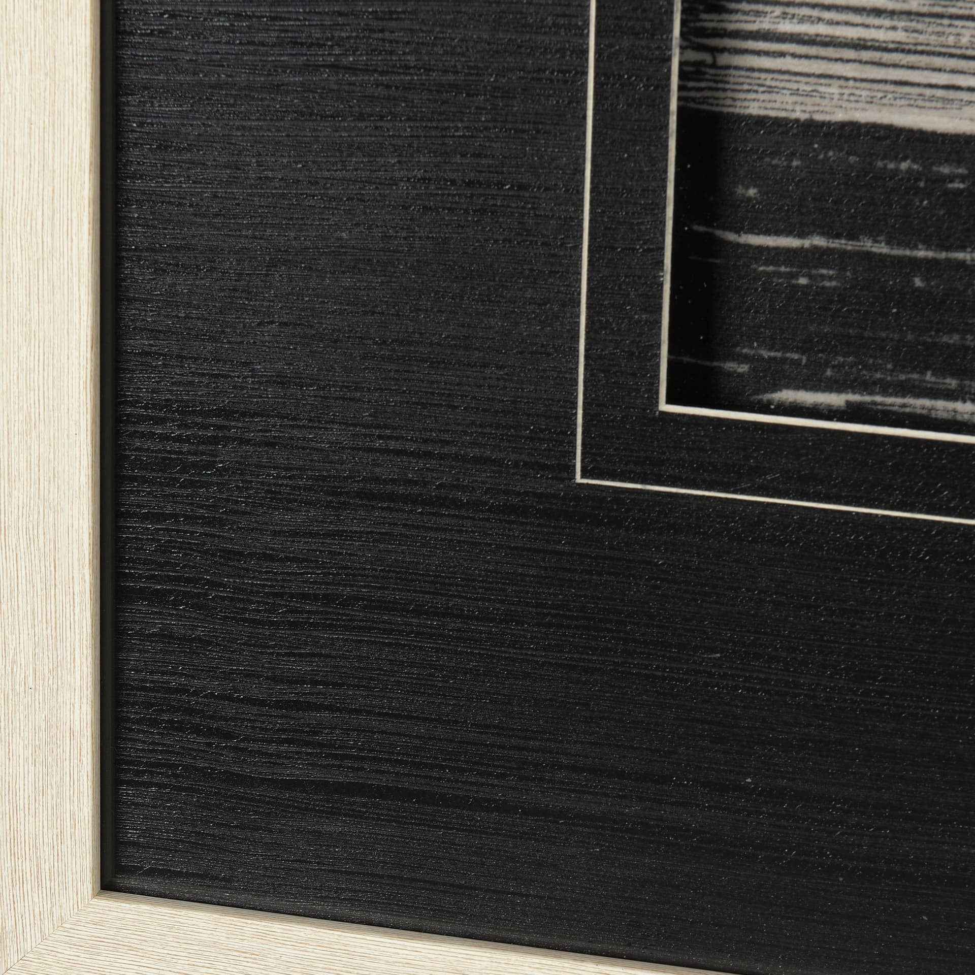 Barn Buildings II by CV a Hand Embellished Textured Framed Art Print Matted under Glass — product photograph