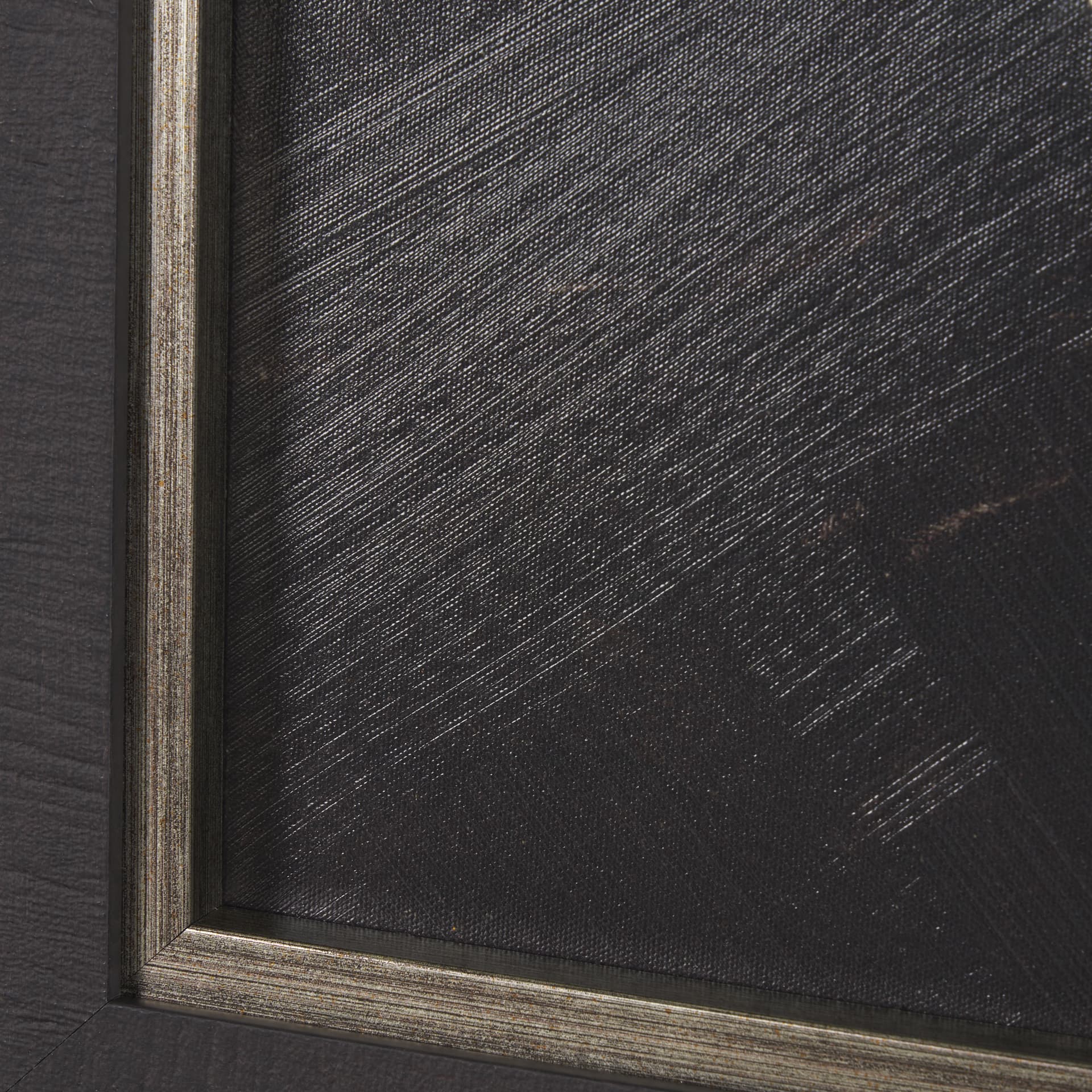 Floral Silhouettes I by Liz Jardine a Hand Embelished Textured Framed Art Print — product photograph