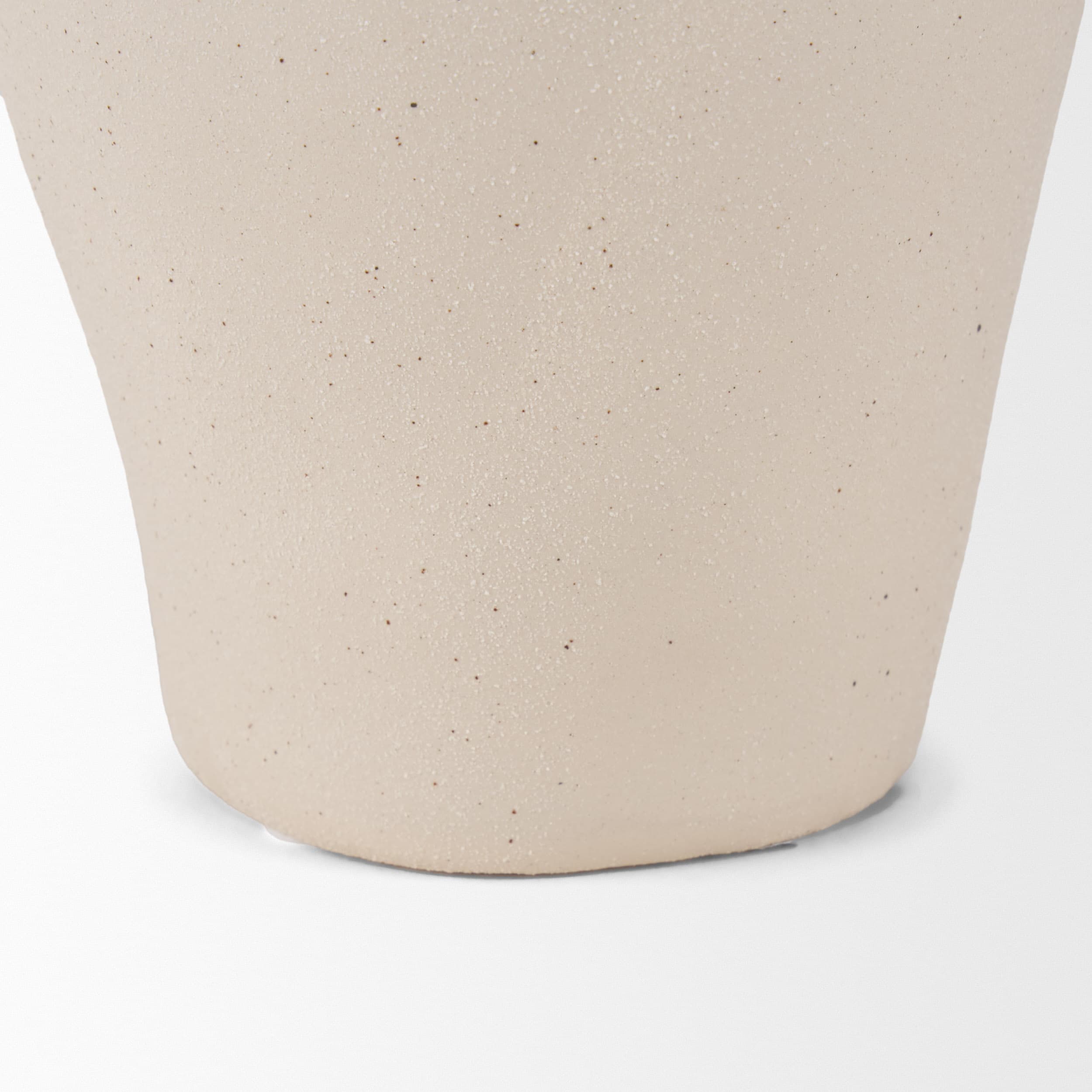 Valora Black Speckled Cream w/ Light Beige Ceramic Jug — product photograph