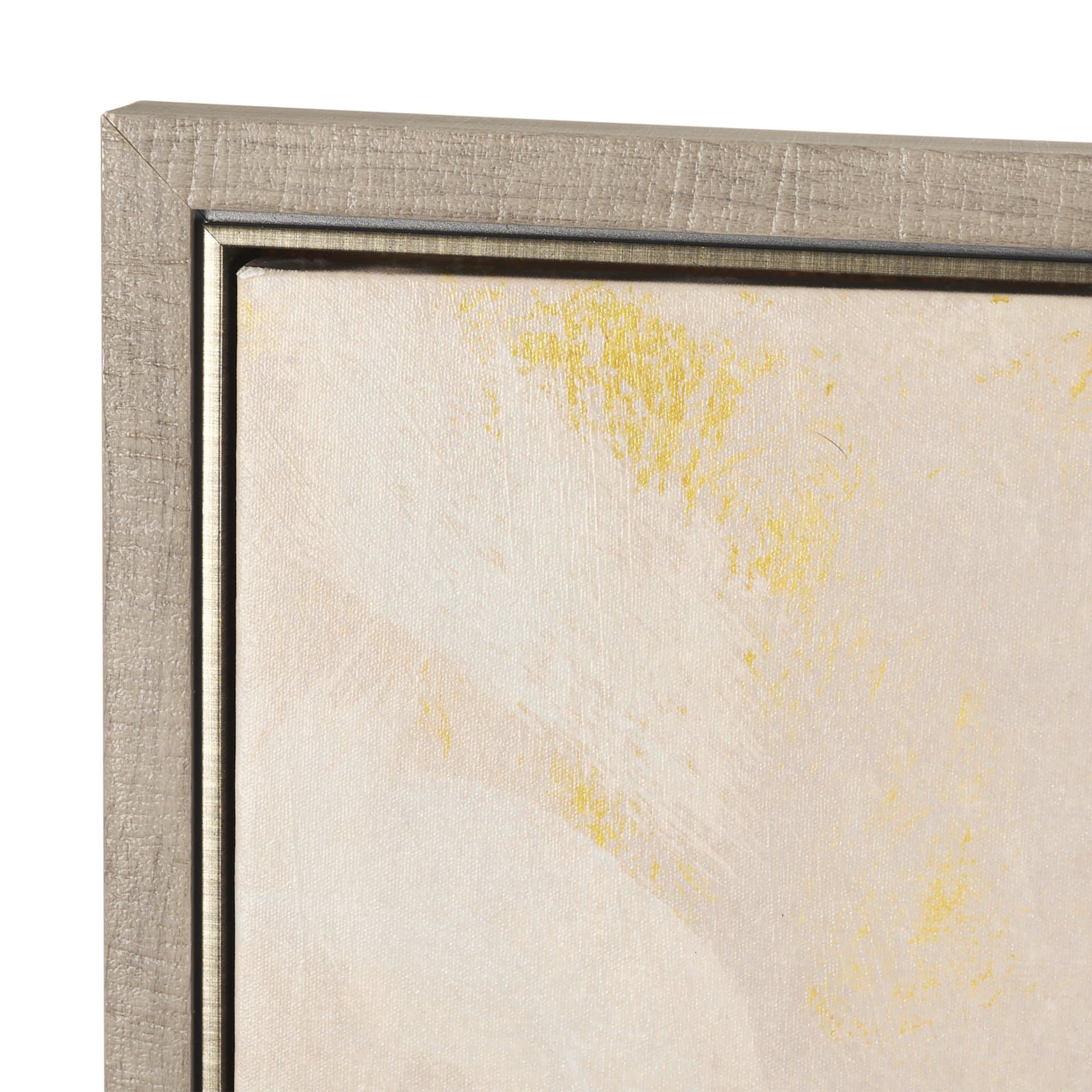 Quiet Horizon I by Mercana Studio Hand-Embellished Textured Framed Canvas Artwork — product photograph