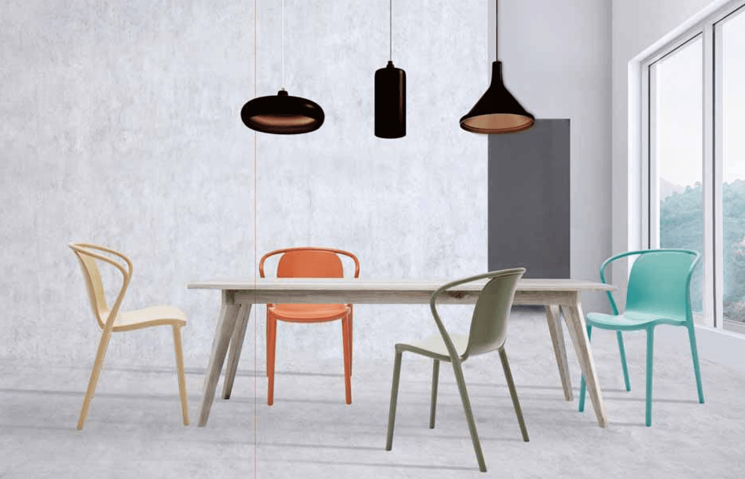 Emma Stackable Chair — product photograph