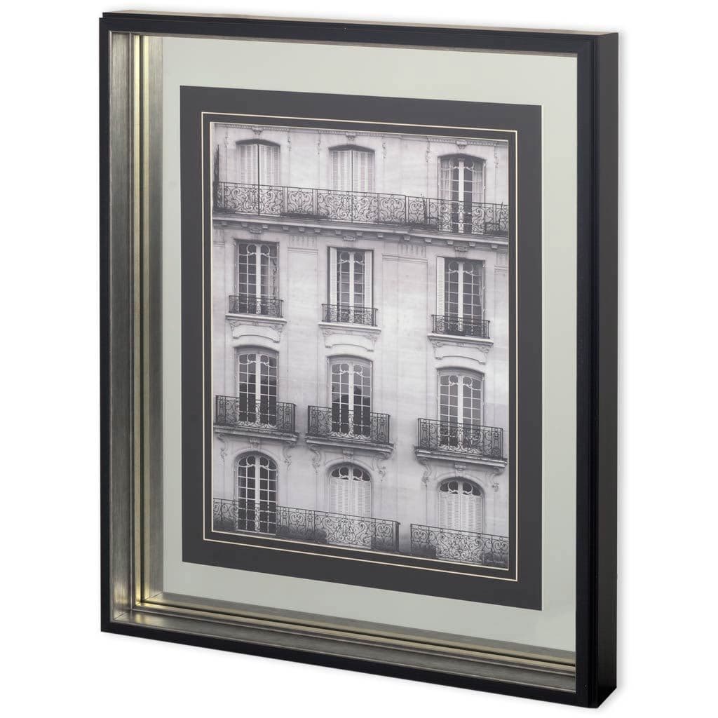 Across the Street I by Laura Marshall a Framed Art Print Matted under Glass — product photograph