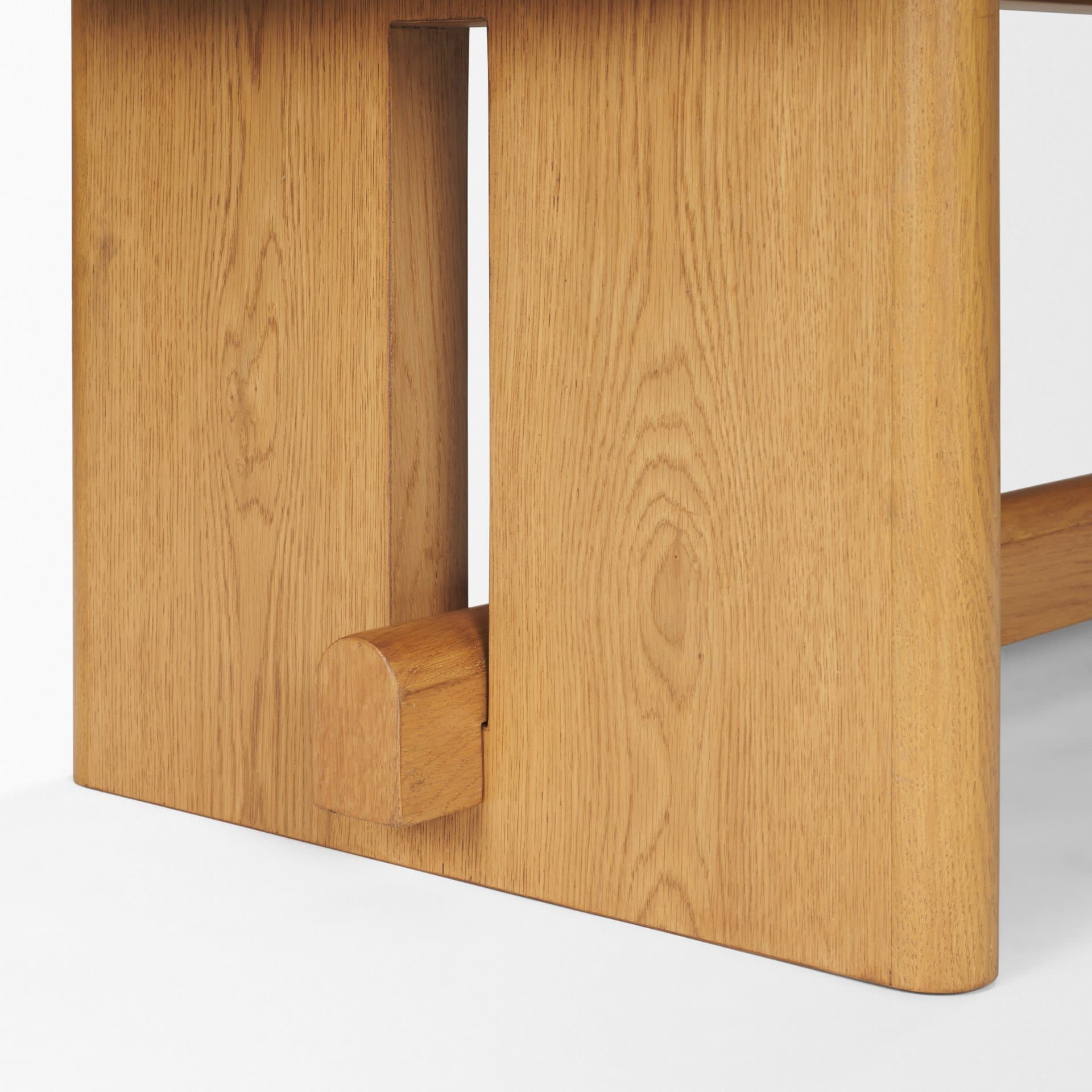 Rowan Light Brown Oak Wood Bench — product photograph