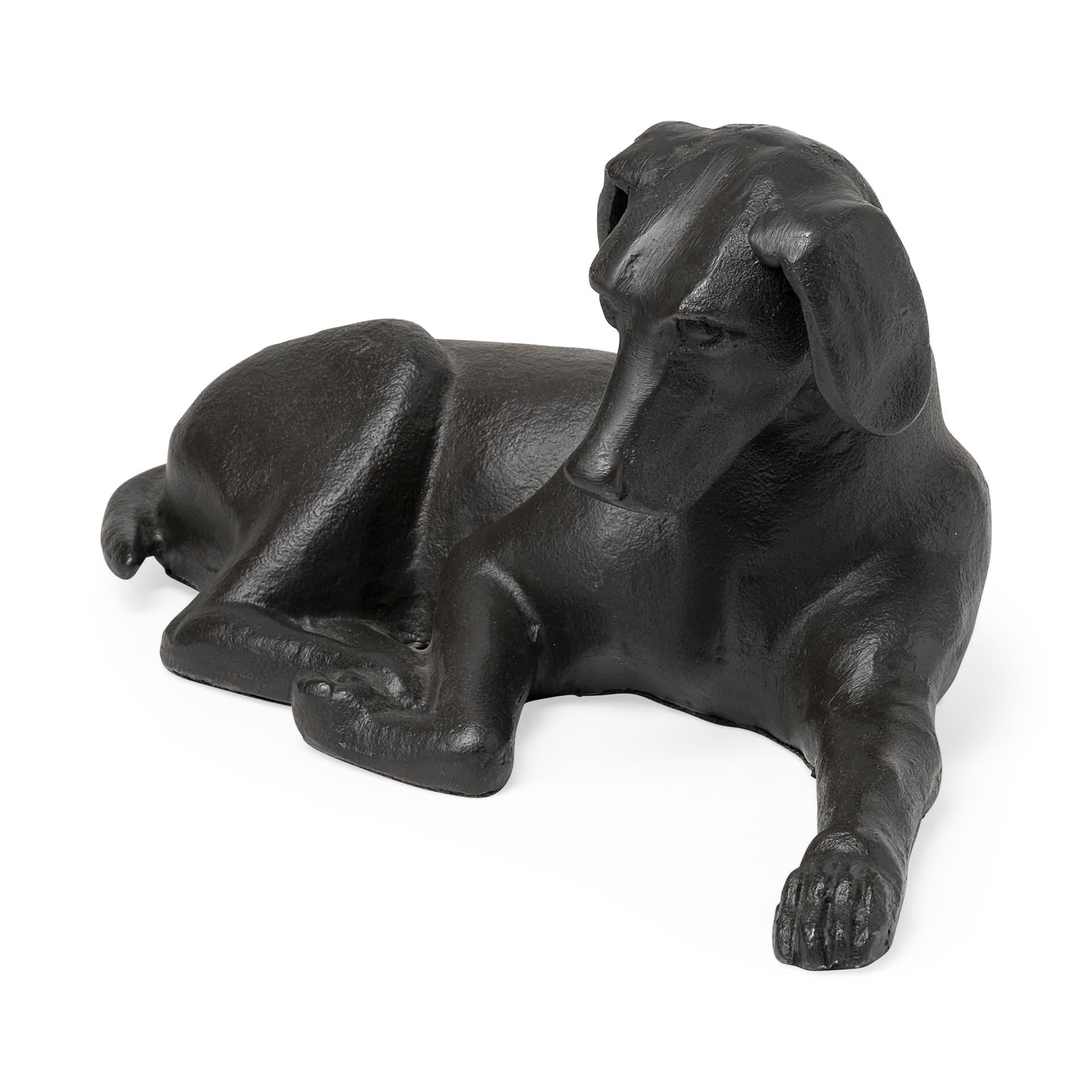 Czar 11L x 7W Black Metal Labrador Retriever — product photograph