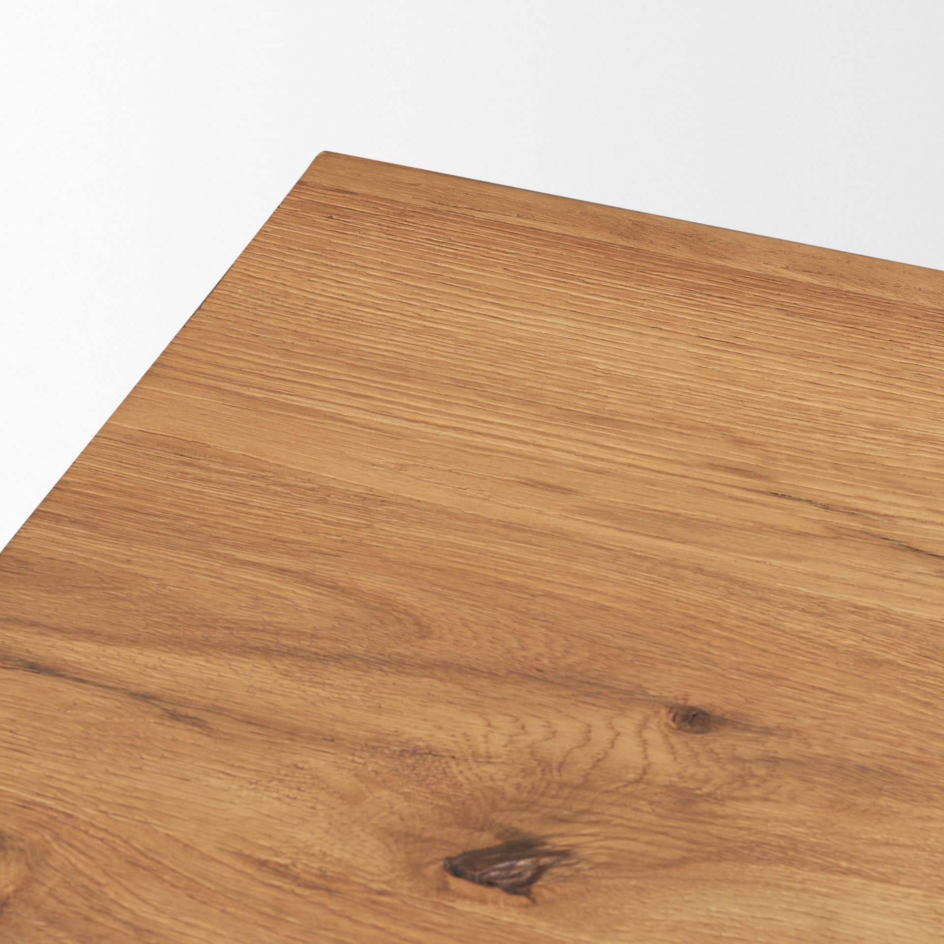 Belford 3-Drawer Light Brown Oak Wood Closed Nightstand — product photograph