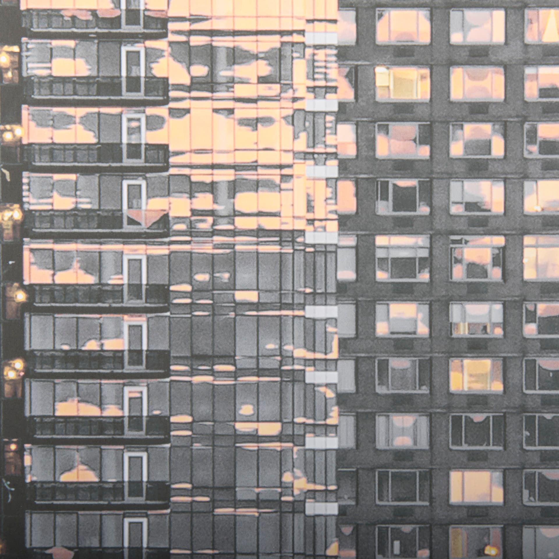 Golden Reflections II by Mercana Studio a Framed Photo Art Print Matted under Glass — product photograph