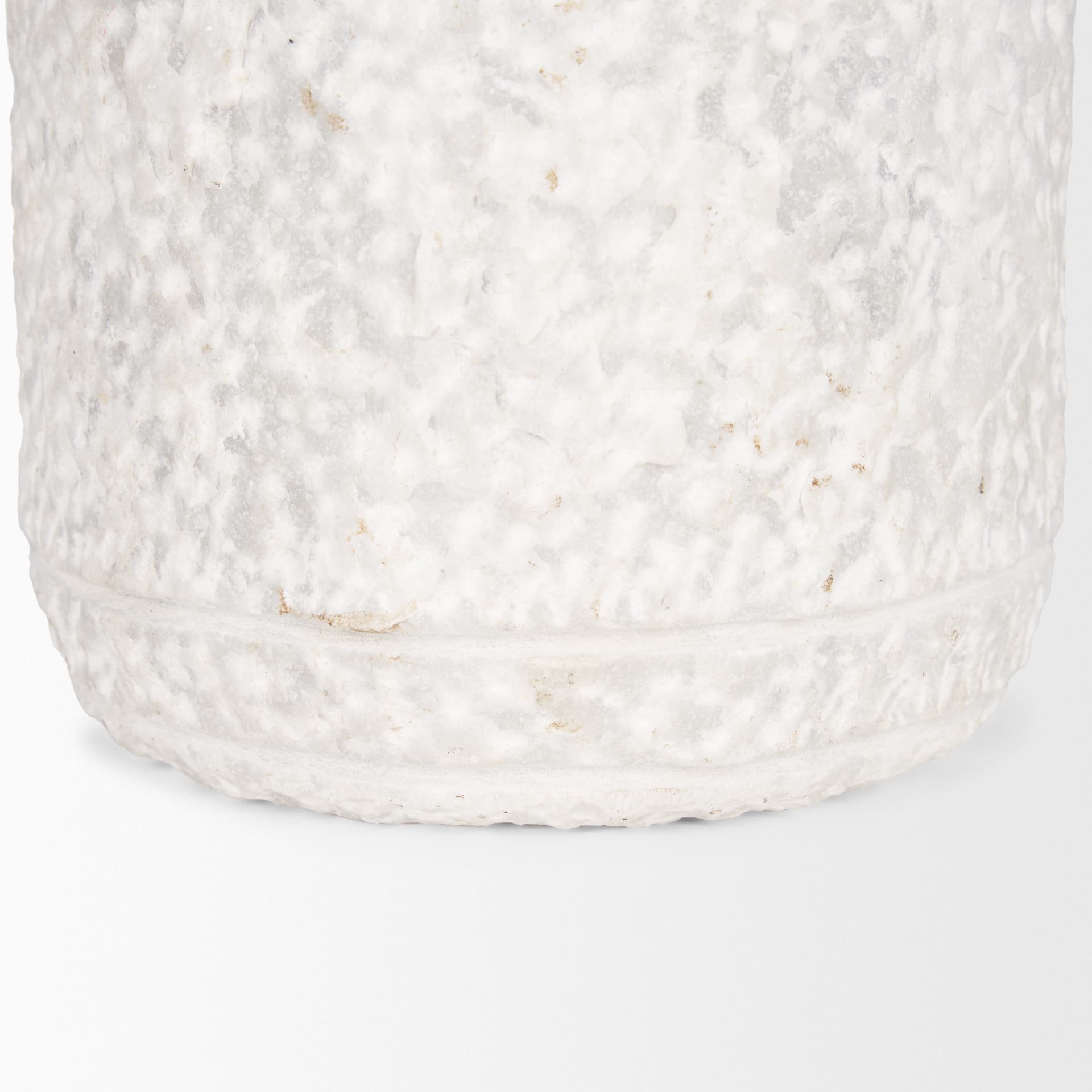 Irina Large White Marble Door Stopper — product photograph