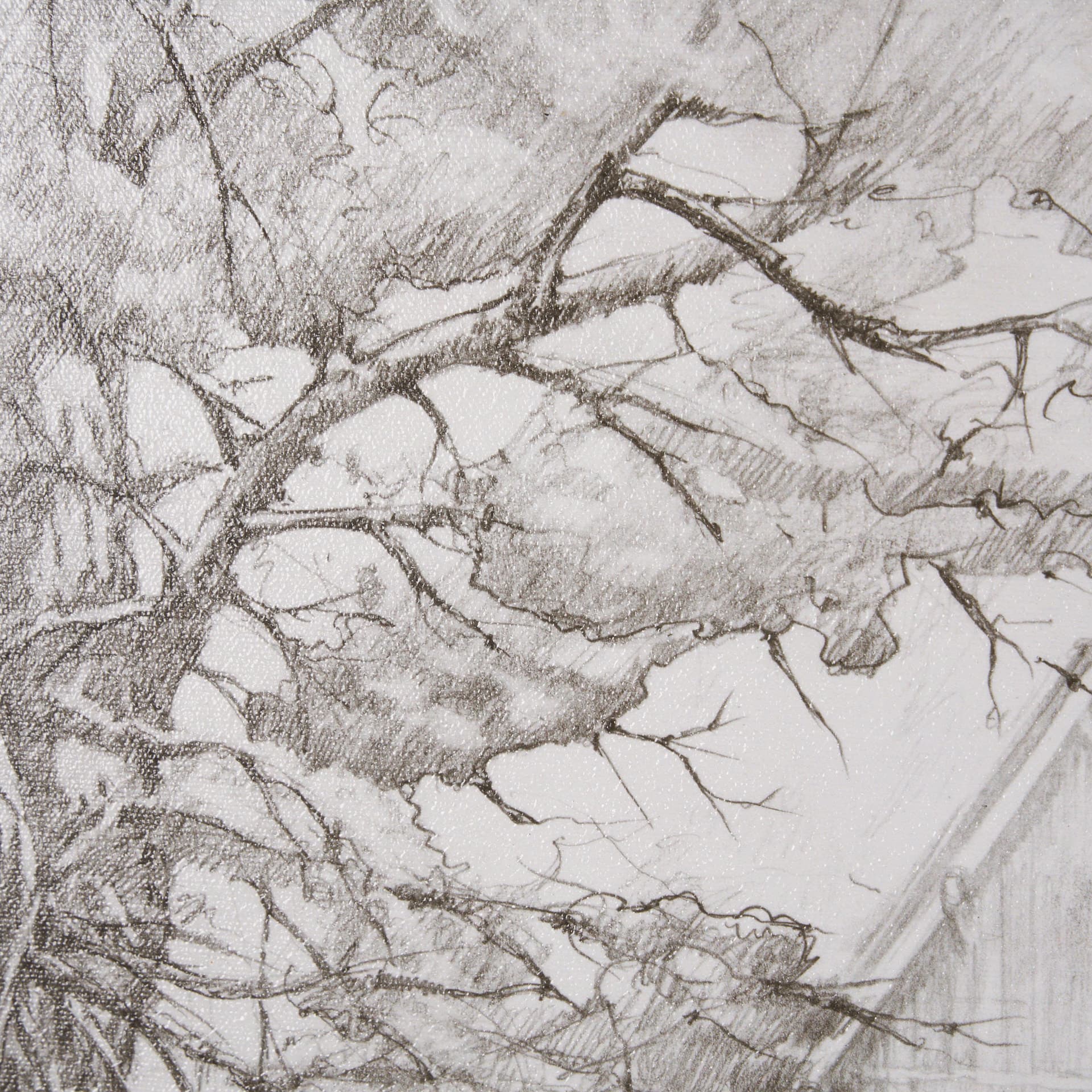 Old West Collection I ( Farm view) by Mercana Studio a Hand Embellished Textured Framed Art Print — product photograph