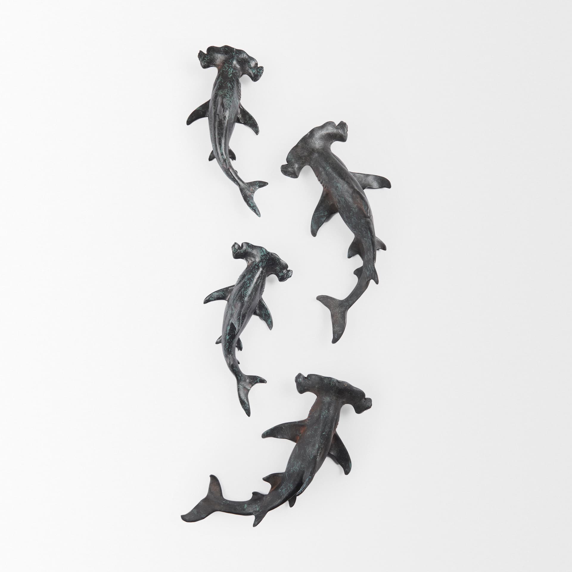 Acus 24H Large Hammer Head Shark Wall Decor — product photograph
