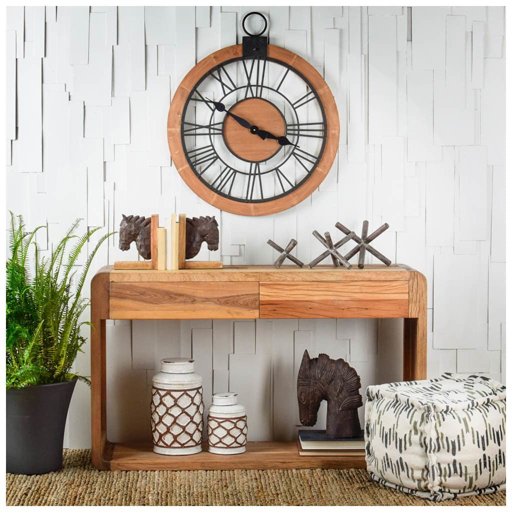 Astericks II (Medium) 8L x 7W Brown Metal Decor Object — product photograph