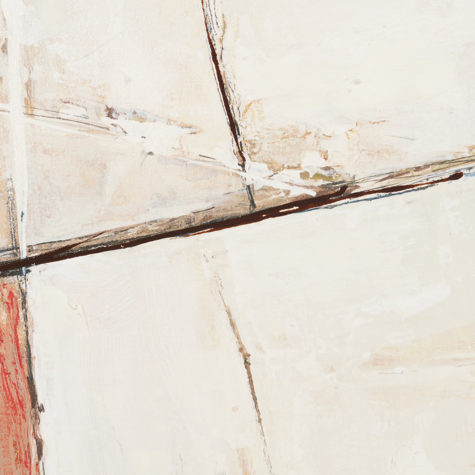 Shale I by Mercana Studio Hand-Embellished Textured Framed Canvas Artwork — product photograph