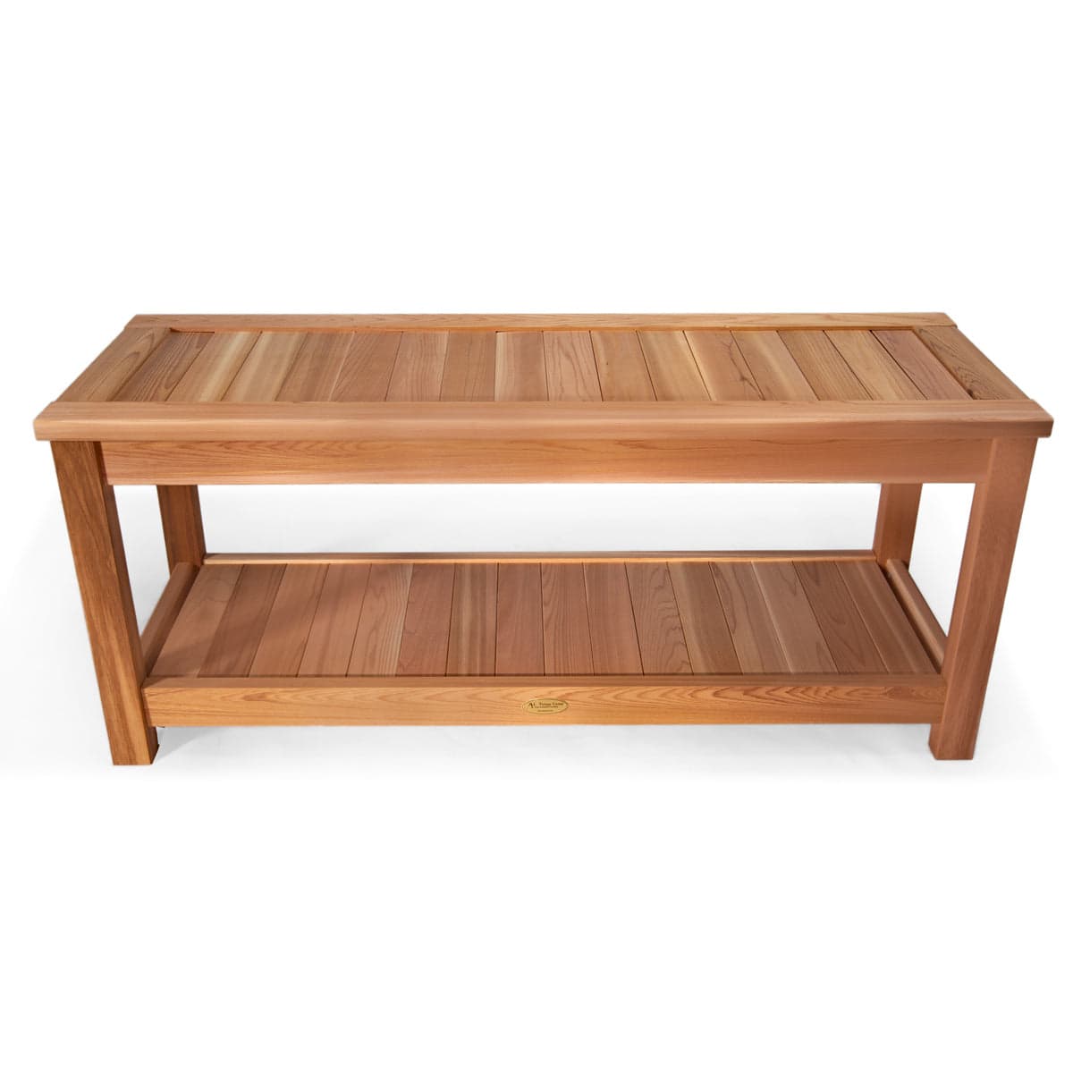 Cedar Sauna Bench — product photograph
