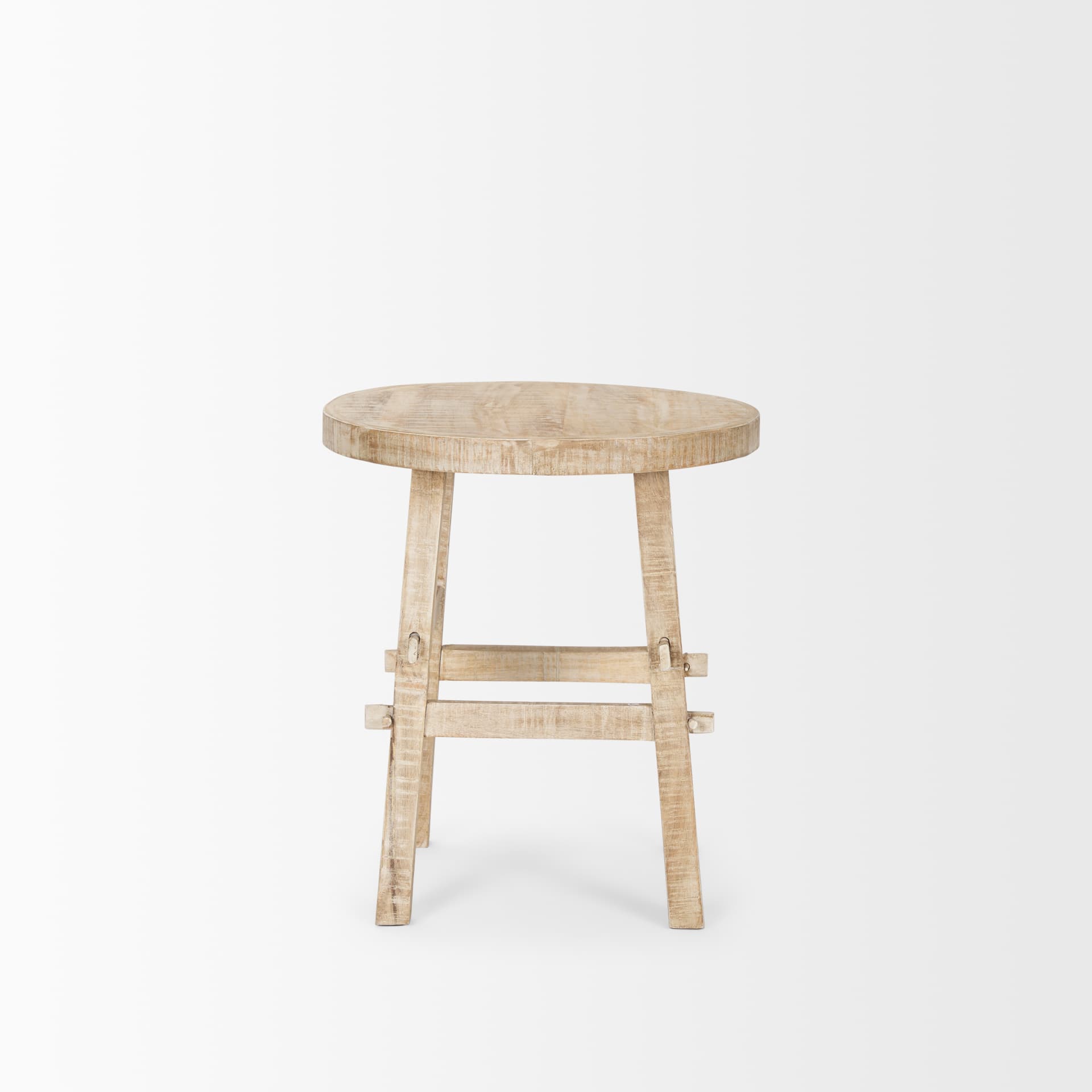 Rosie Small Blonde Wood End Table — product photograph