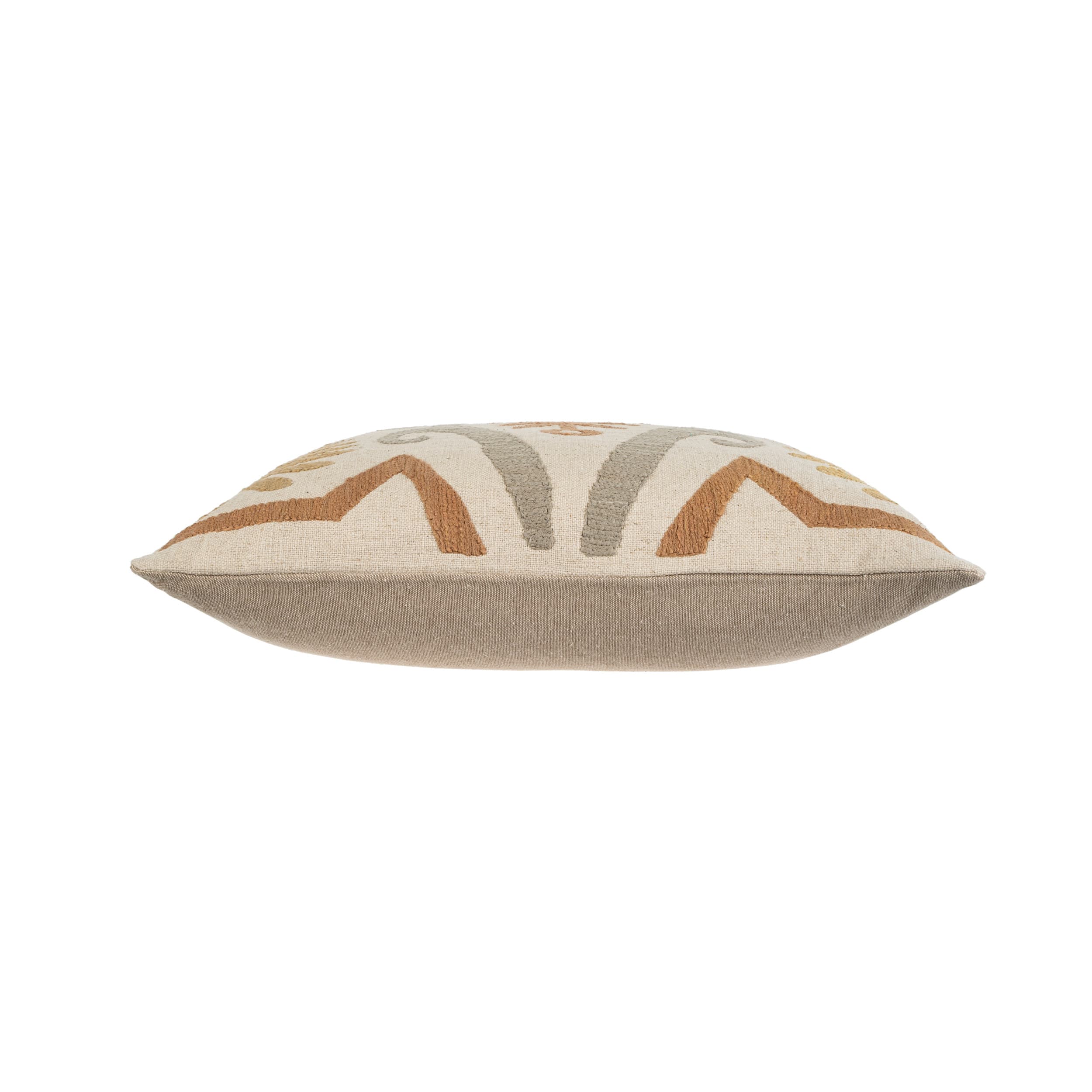 Bora Bora 20x20 Block Print Pillow Cover — product photograph