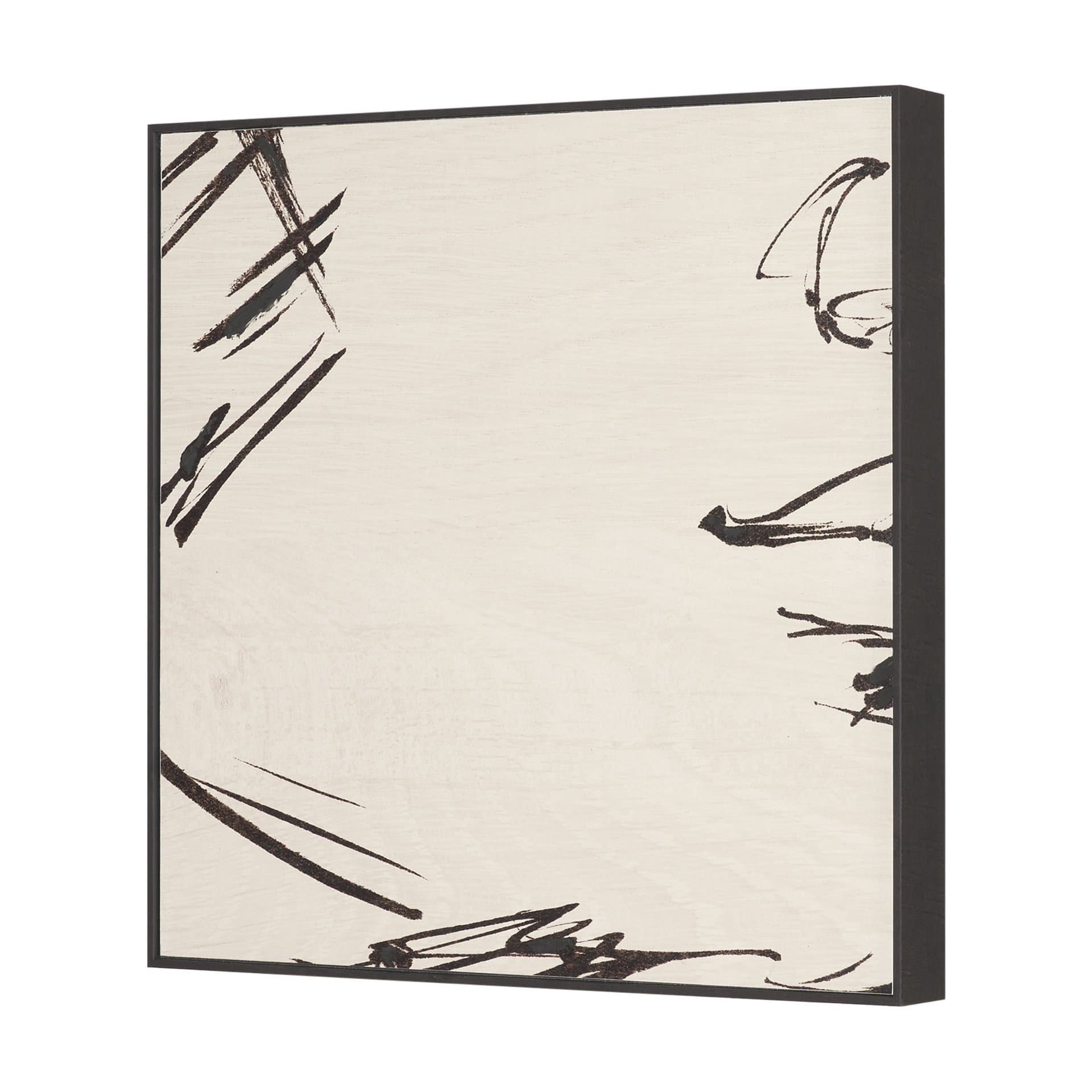 Sculptured Chaos V by Mercana Studio Hand Embellished Textured Framed Artwork — product photograph
