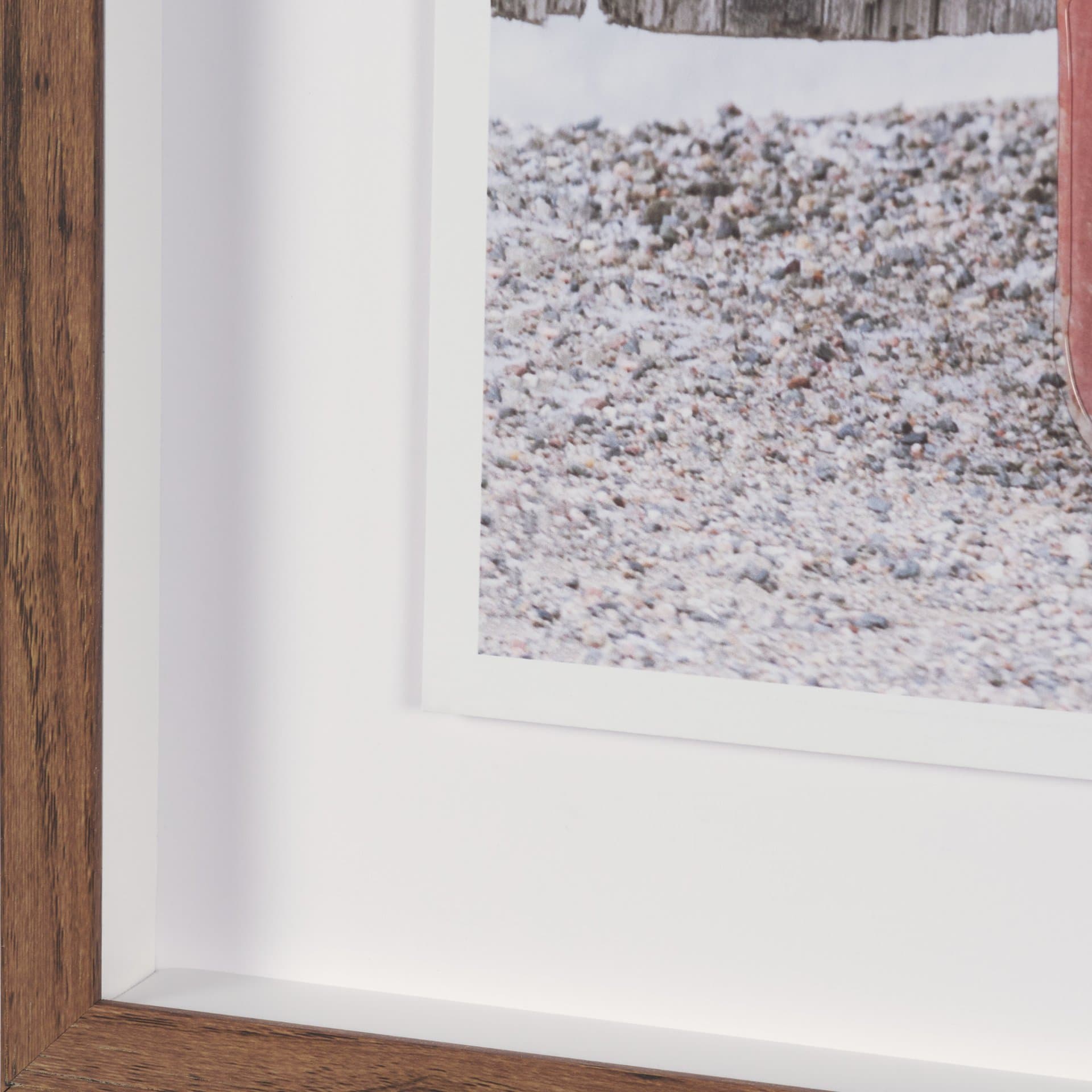 Canoe Paddles by Deborah Revell Hand Embelished Framed Art Print Matted under Glass — product photograph