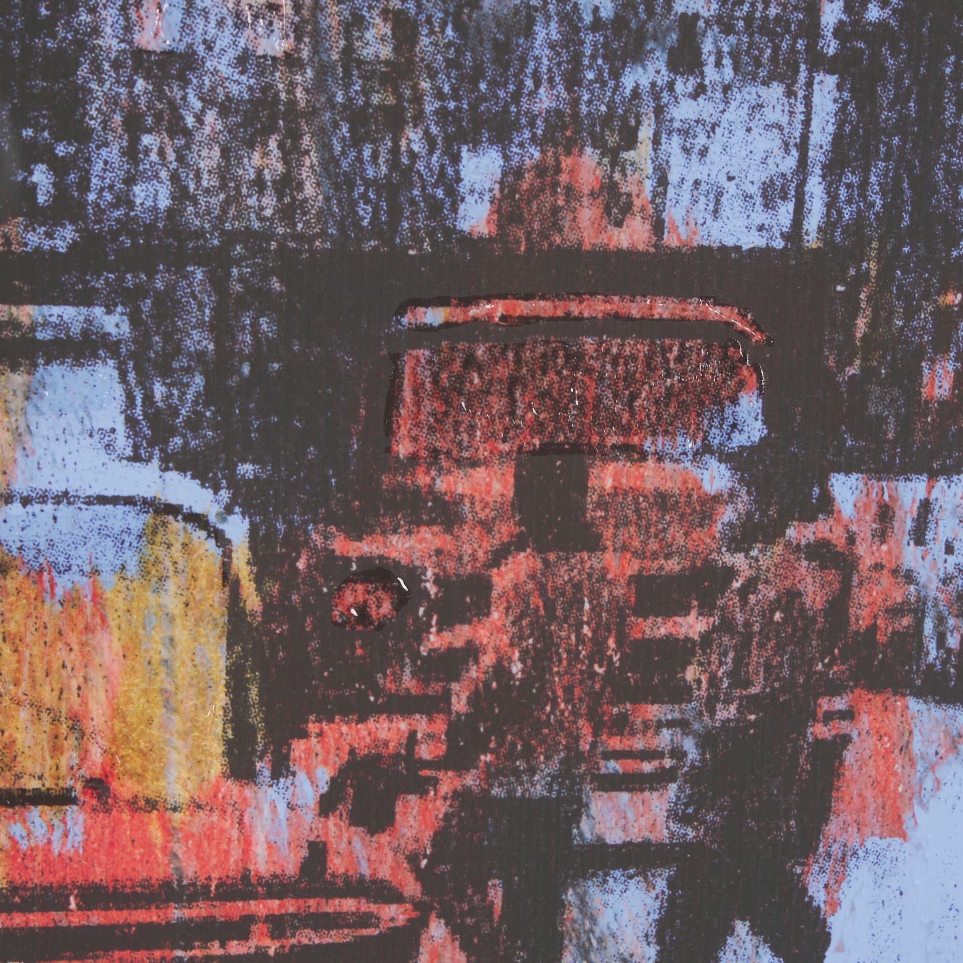 City Vibe IV by Mercana Studio a Hand Embellished Textured Framed Art Print Matted under Glass — product photograph