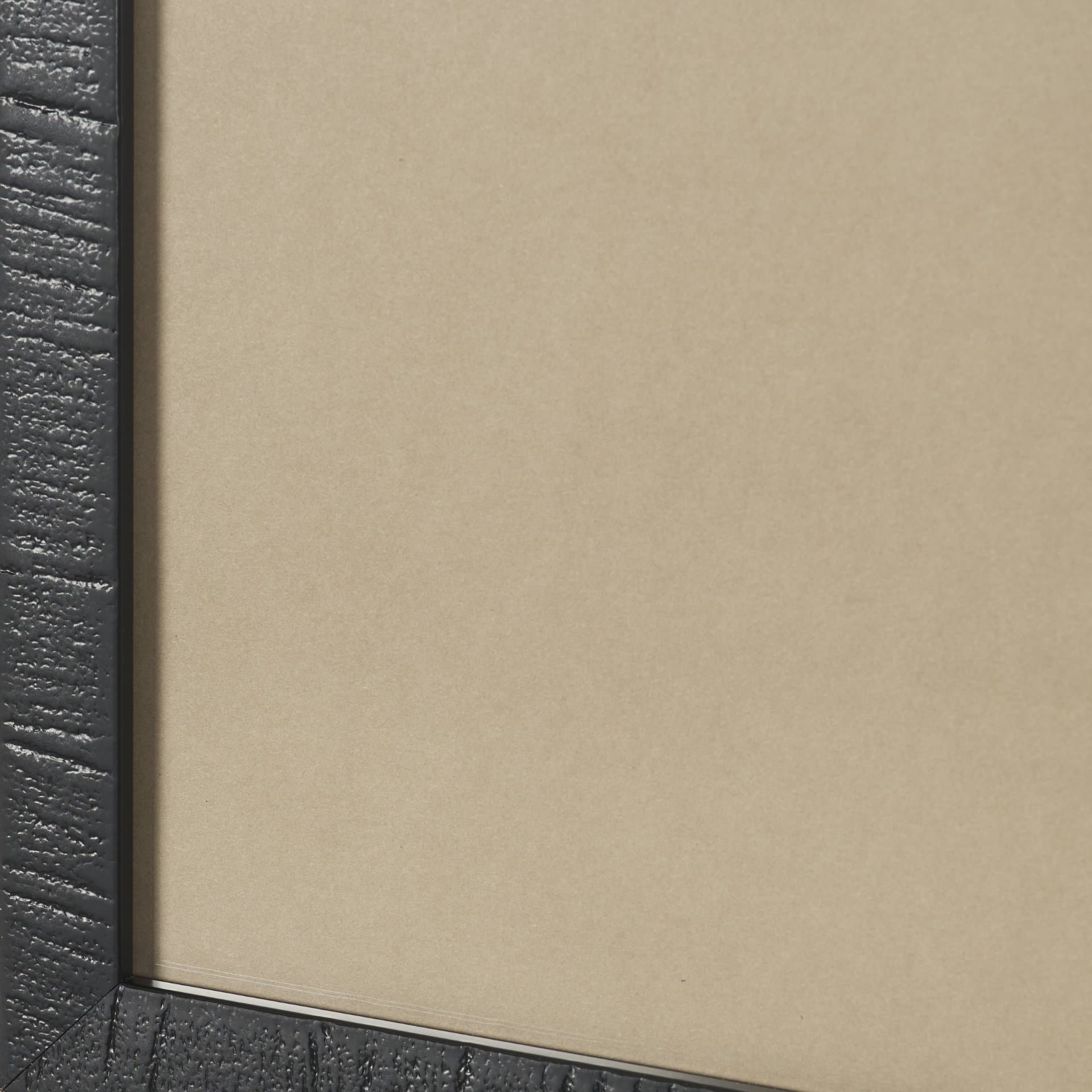 Spanish Tile Dark I by Mercana Studio Textured Framed Artwork Matted under Glass — product photograph