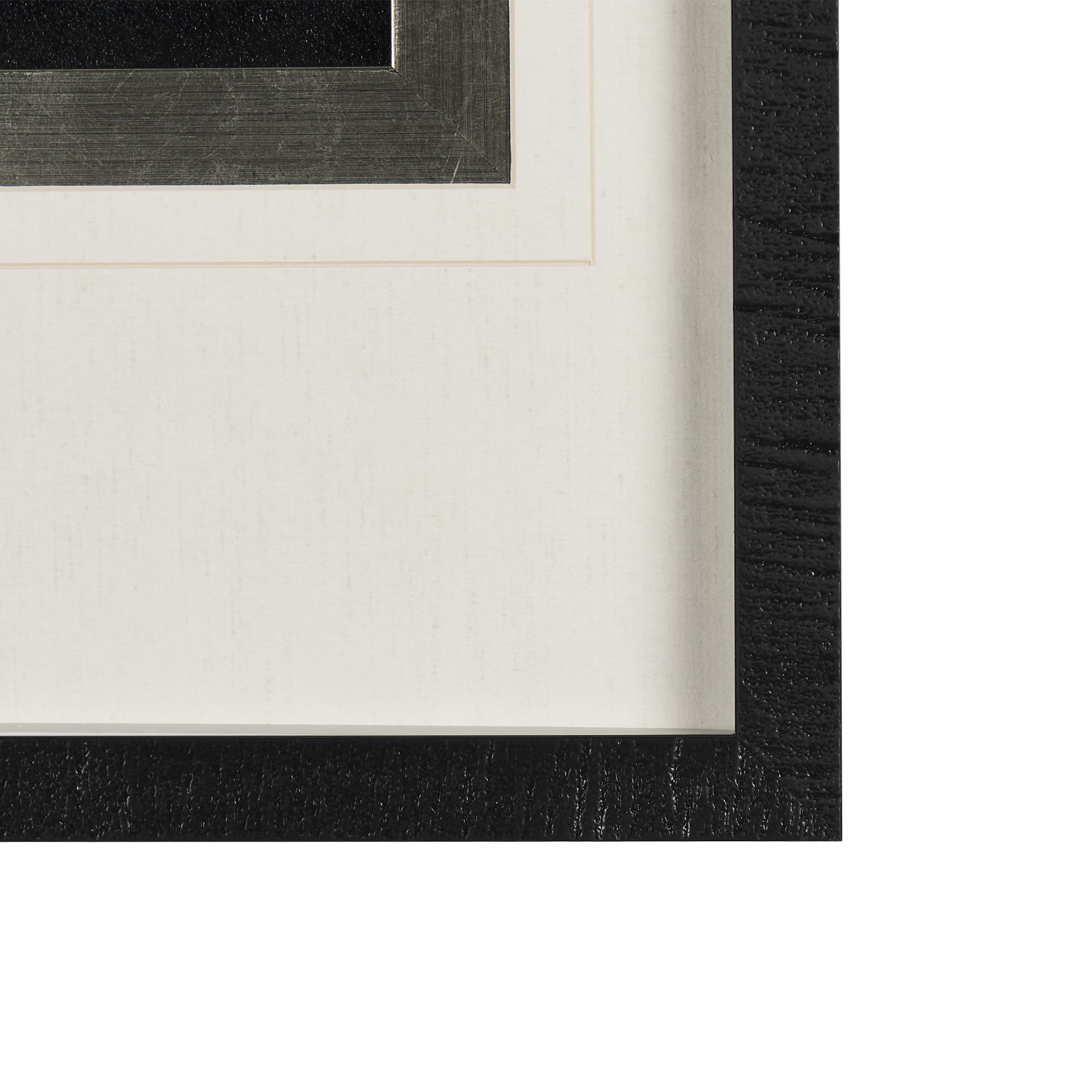 Cosmos I by Mercana Studio a Hand Embellished Textured Framed Art Print Matted under Glass — product photograph
