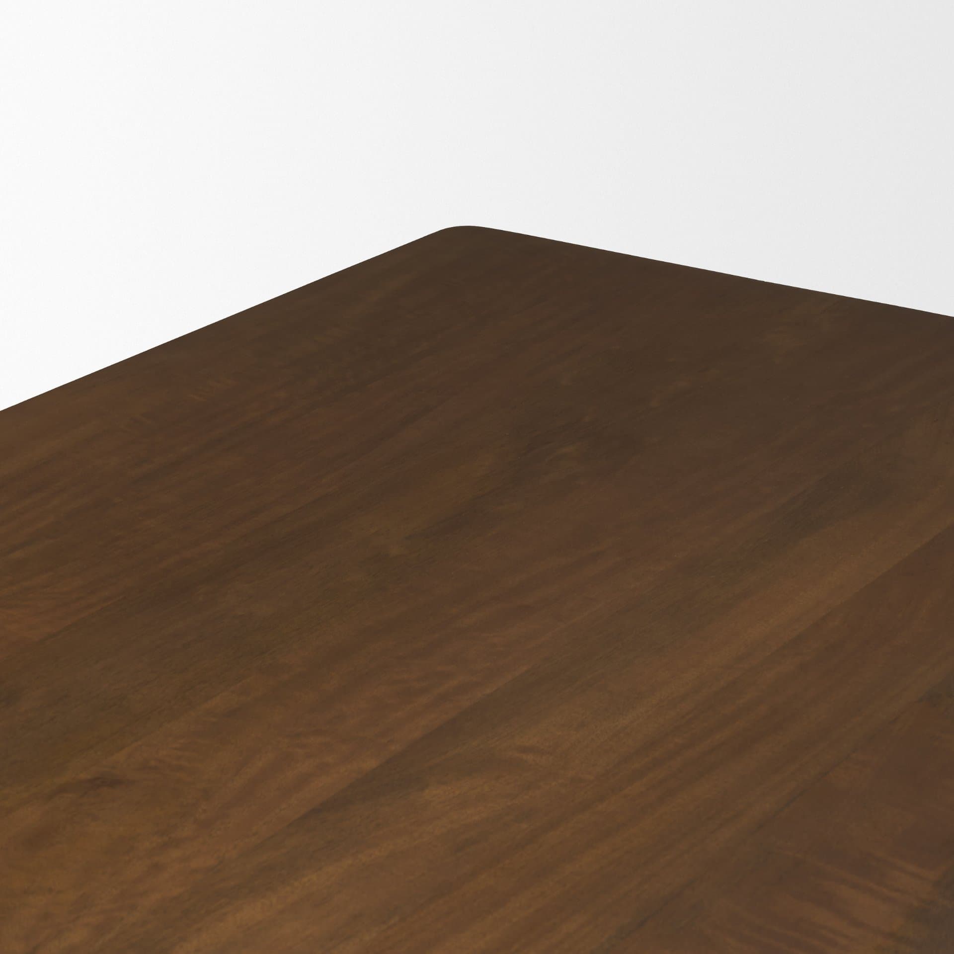 Trellyn 94"L x 44"W Rectangular Dining Table | Modern | Dark Brown Wood | Seats 8 — product photograph