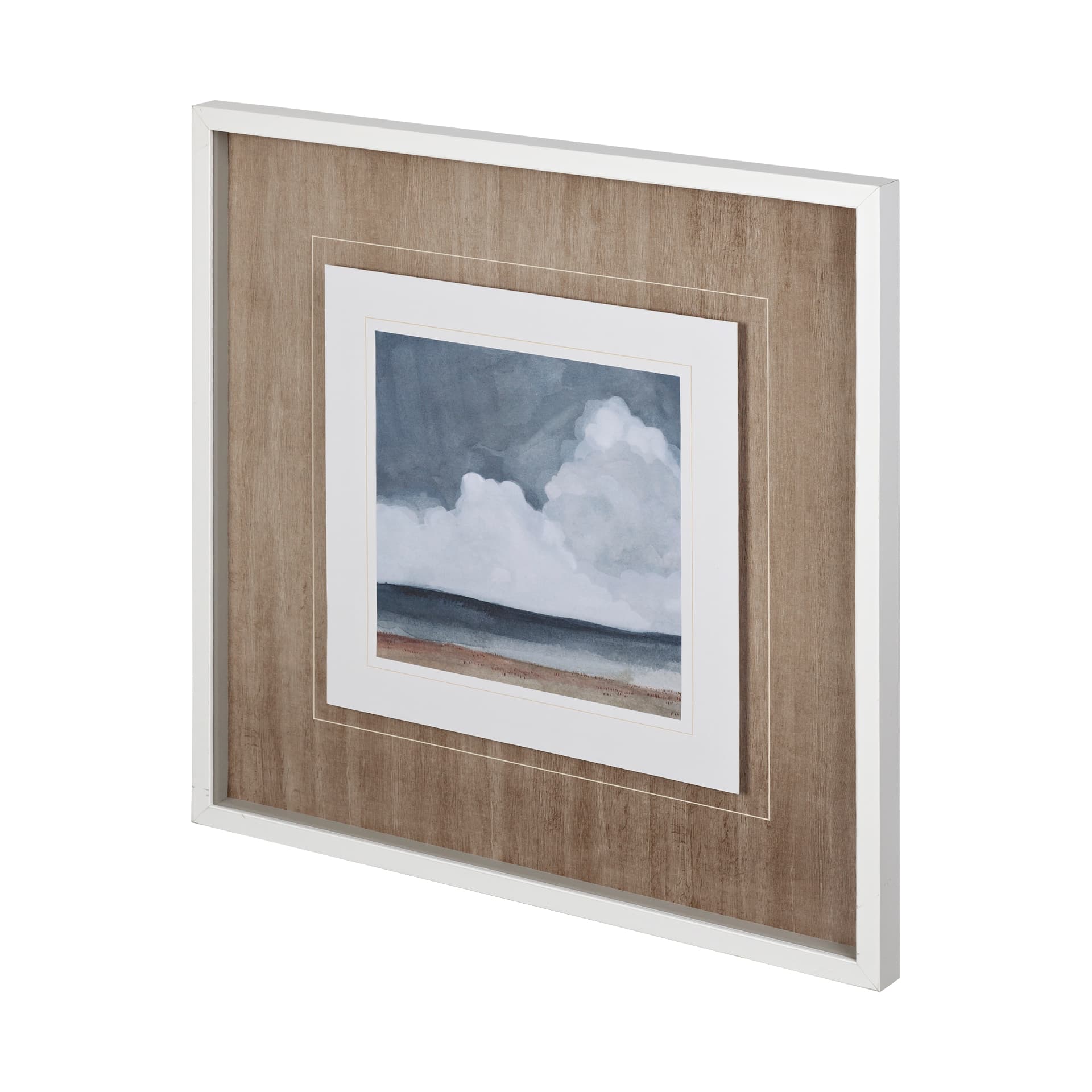 Cloud Landscape I by Emma Scarvey a Framed Art Print Matted under Glass — product photograph