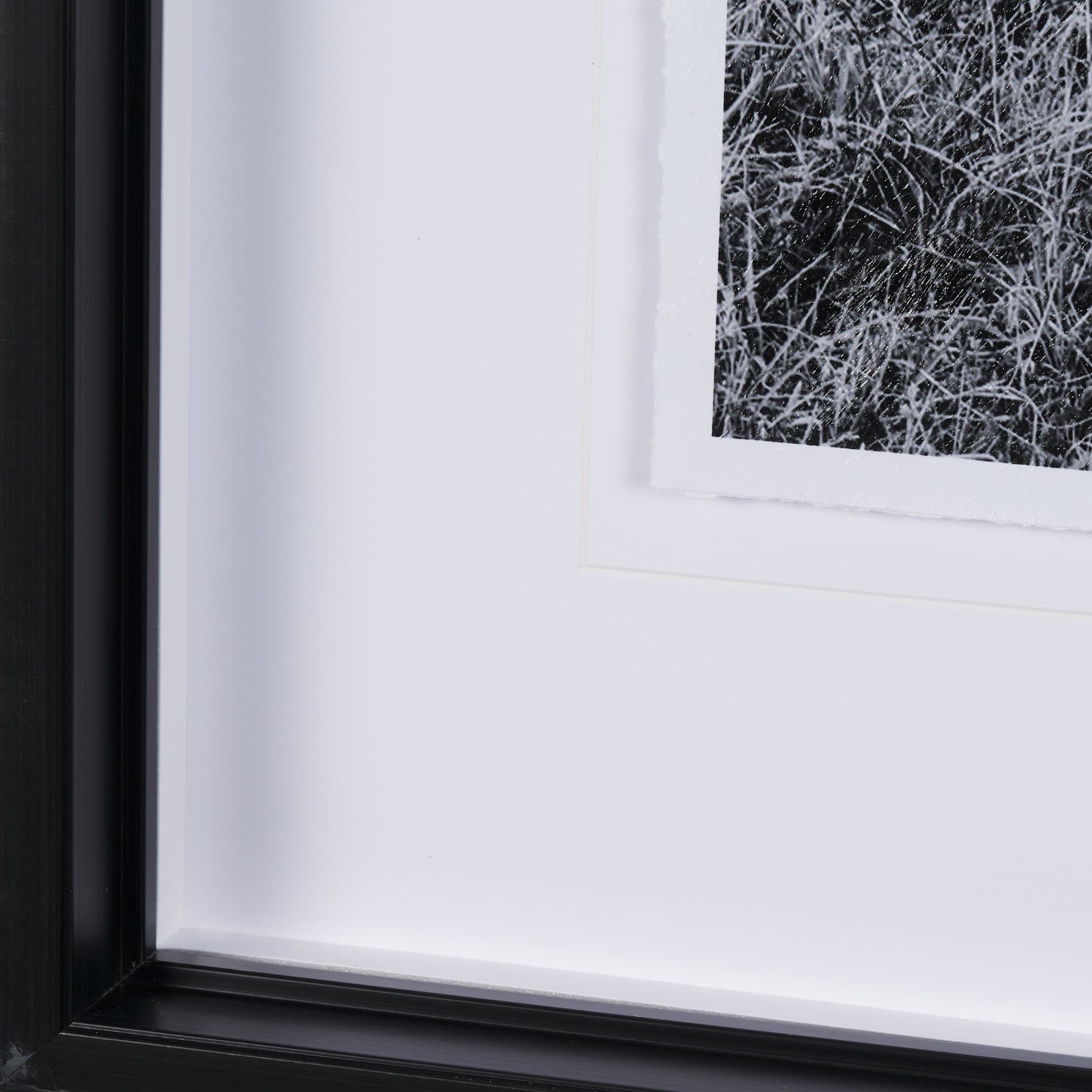 Highlands by Mercana Studio a Hand Embellished Textured Framed Photo Art Print Matted under Glass — product photograph
