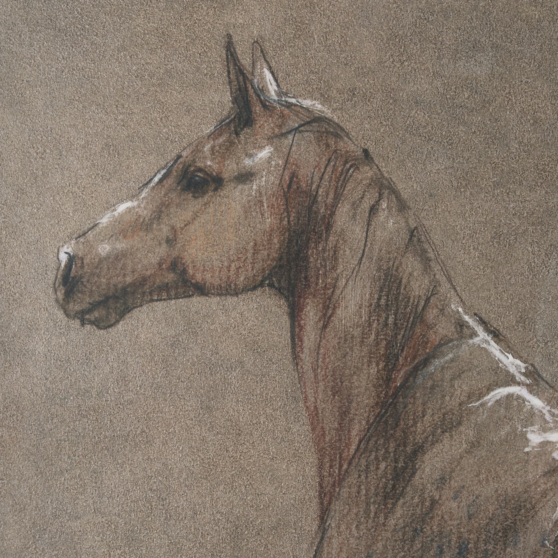 Buckskin Blanket by Mercana Studio a Hand Embellished Textured Framed Art Print — product photograph