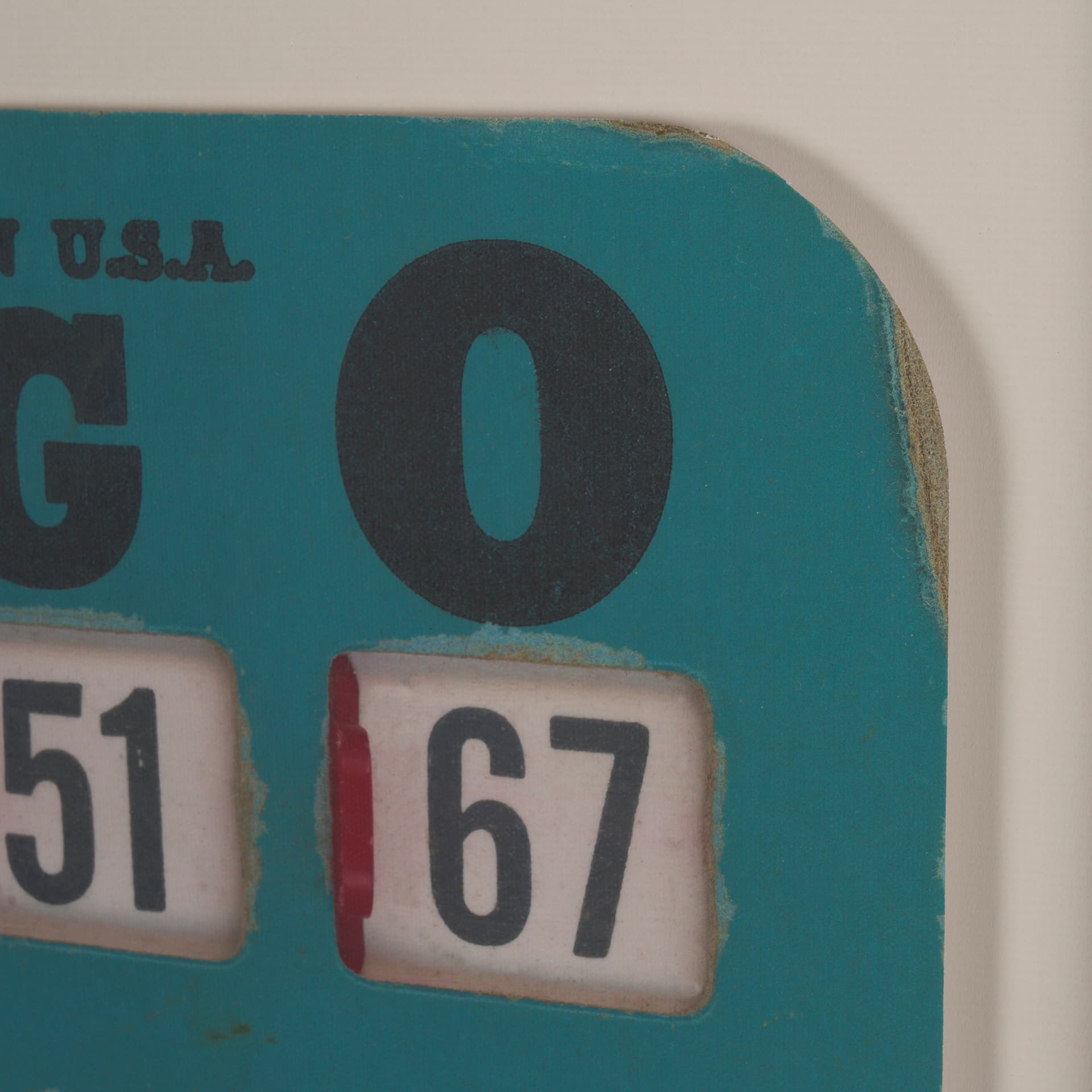 Chasing Numbers II by Zap Studio a Framed Art Print Matted under Glass — product photograph