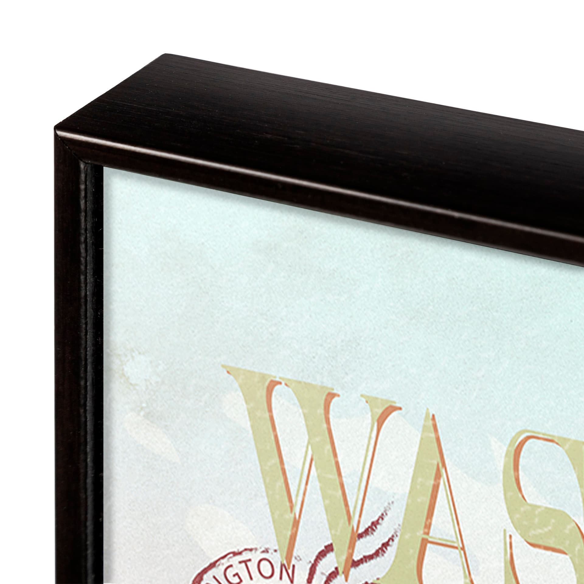 Washington Go USA (SM) by Mercana Studio a Hand Embellished Decograph Framed Art Print — product photograph