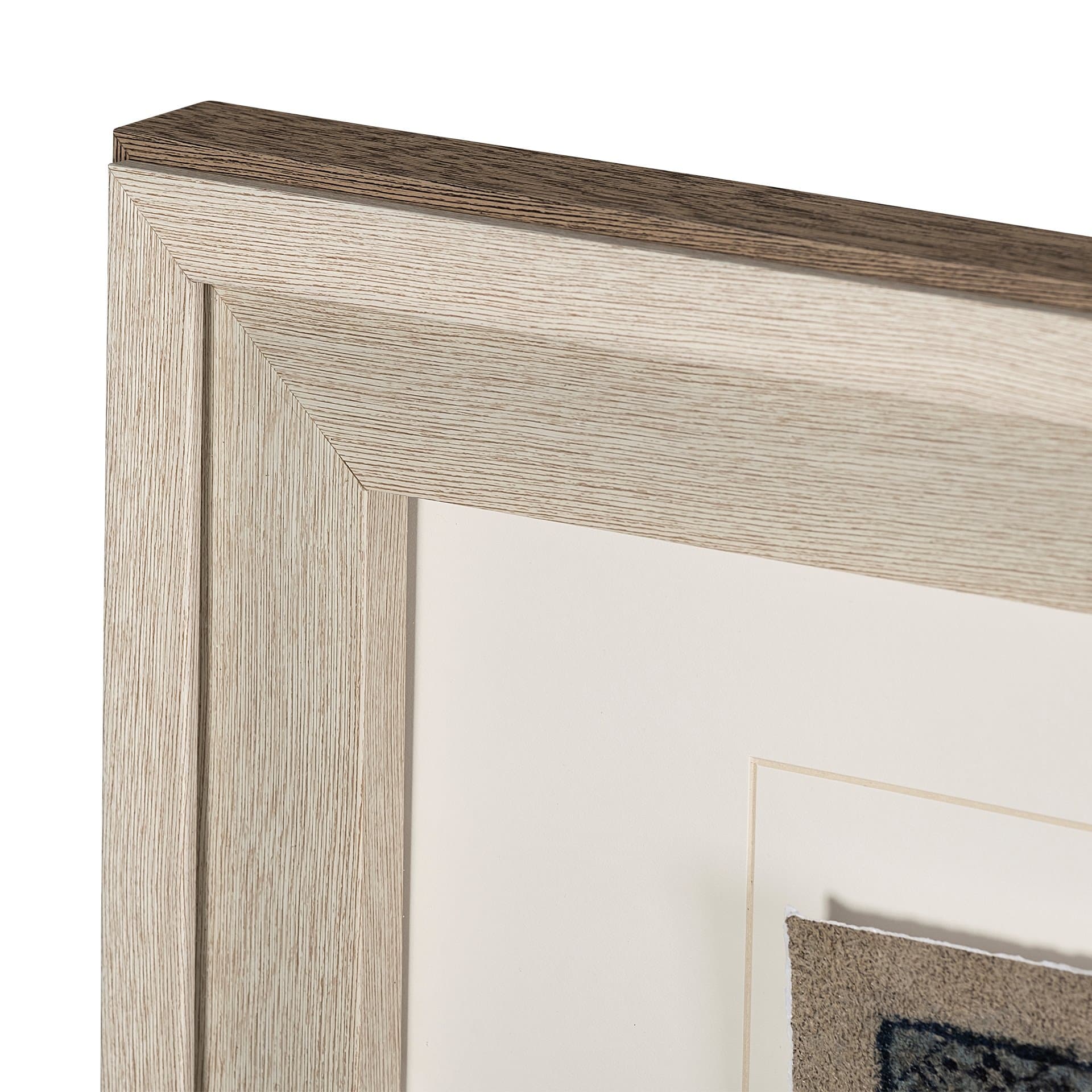Carpet by Mercana Studio a Hand Embelished Textured Framed Art Print Matted under Glass — product photograph
