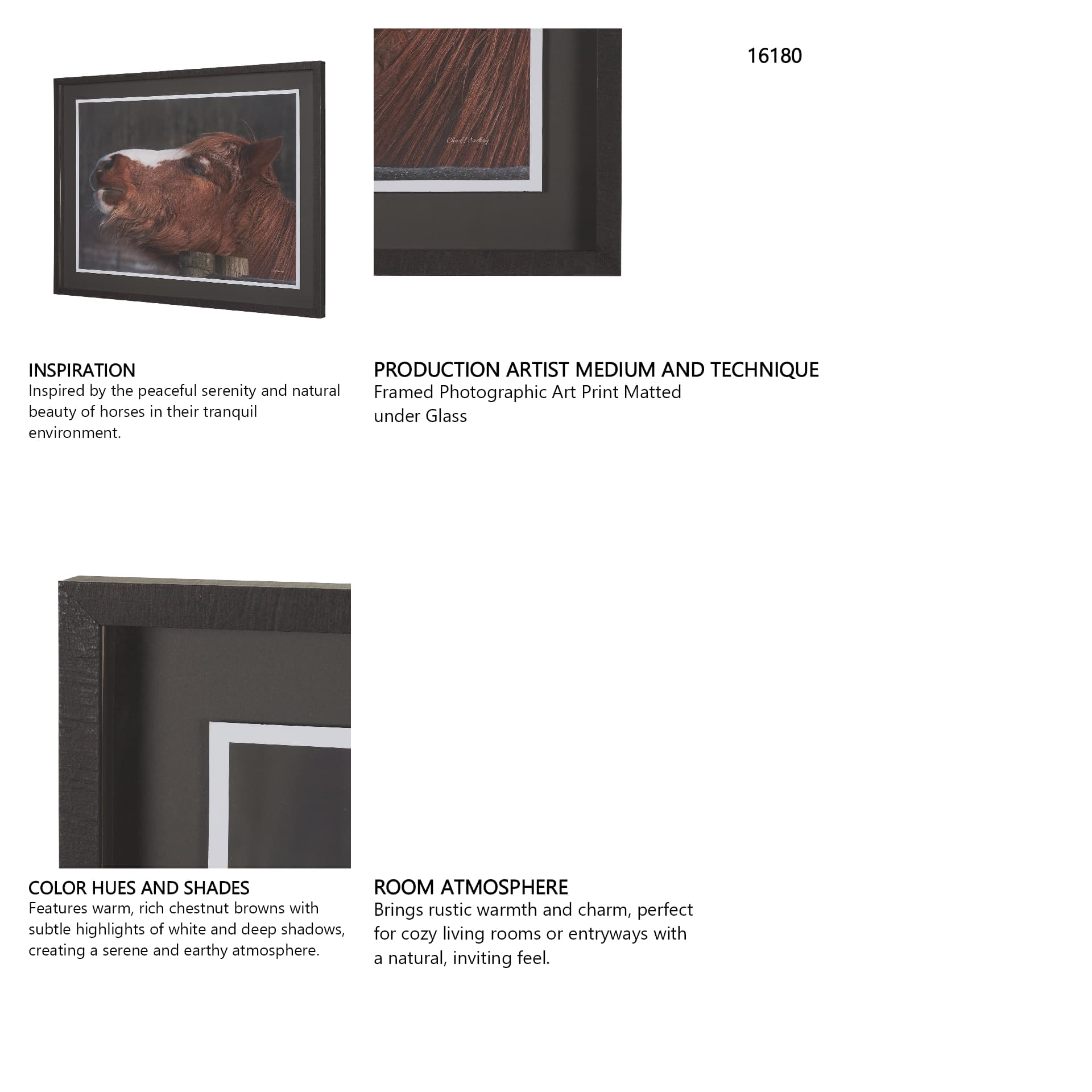 Hay over Here. by Chad Mackay FramedPhoto Print Matted under Glass — in a styled room
