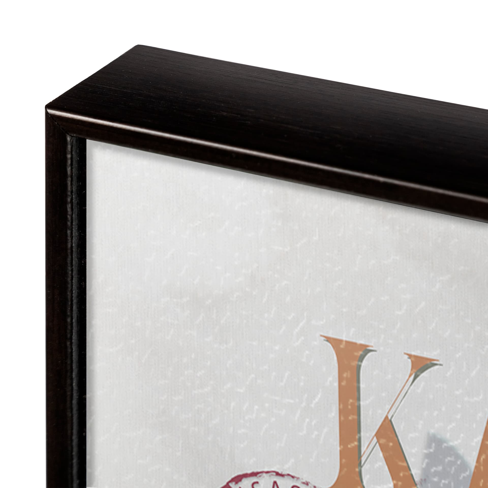 Kansas Go USA (SM) by Mercana Studio a Hand Embellished Decograph Framed Art Print — product photograph