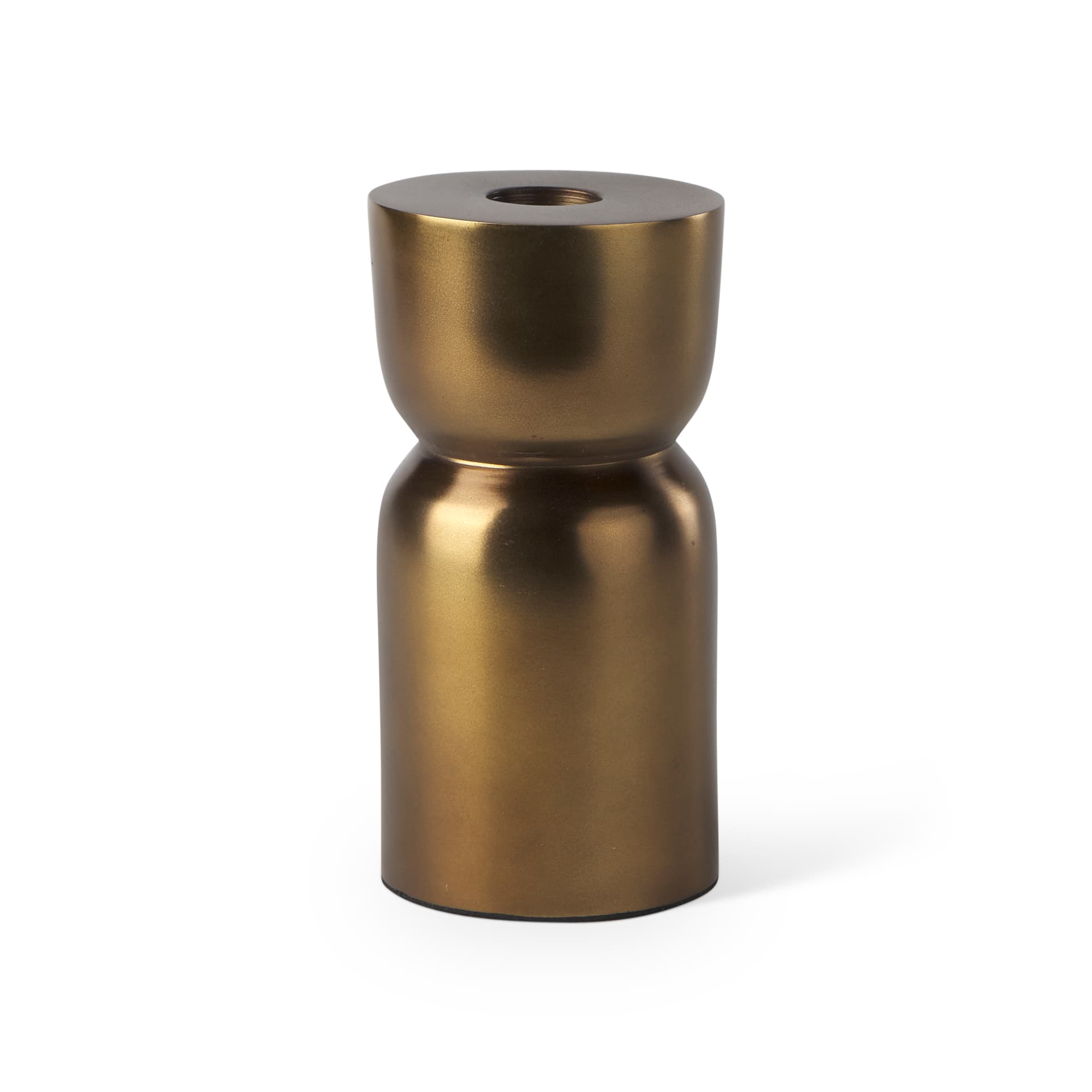Malta Aluminum Candle Holder Small — product photograph