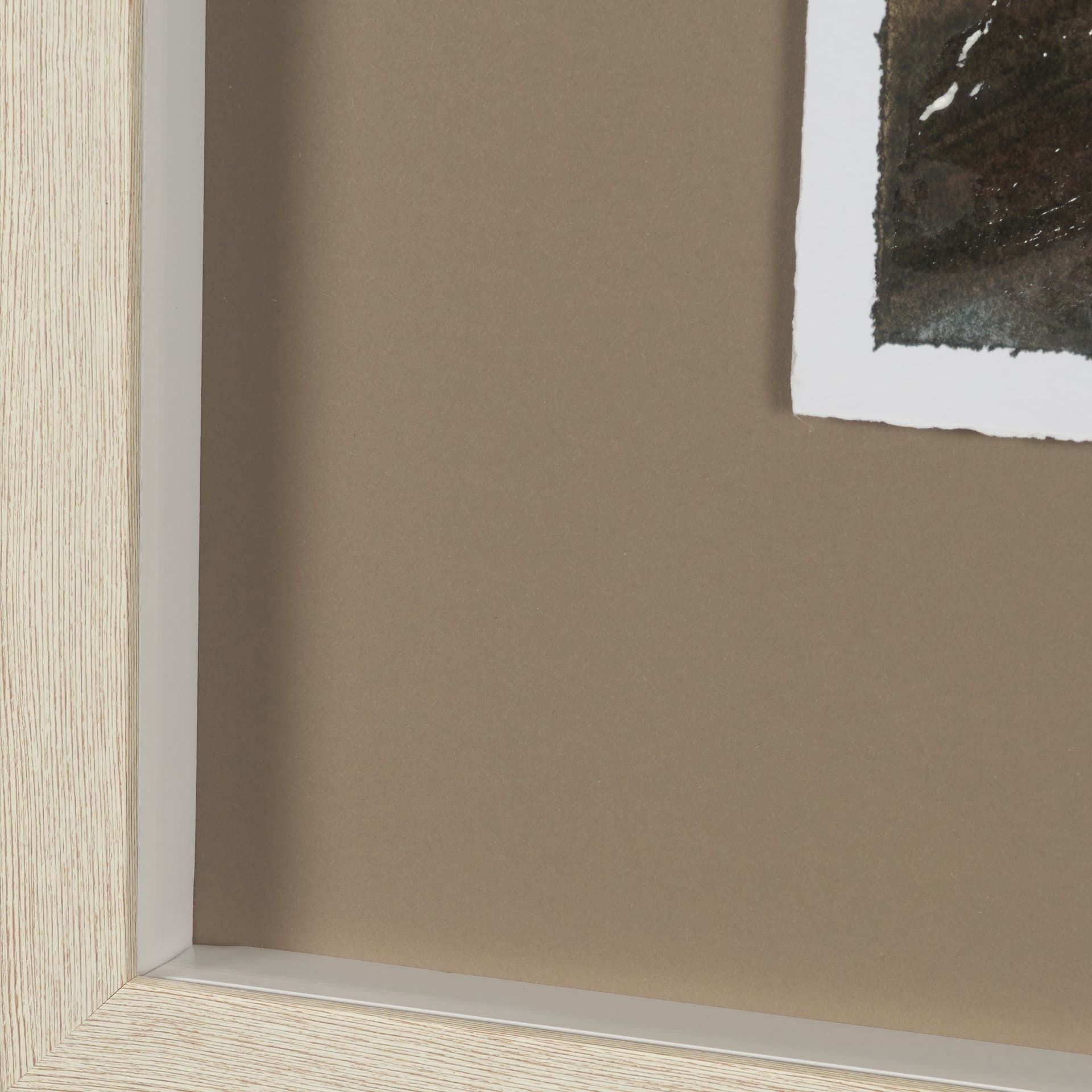 Shoreline Beauty II by Mercana Studio Hand Embelished Framed Artwork Matted under Glass — product photograph