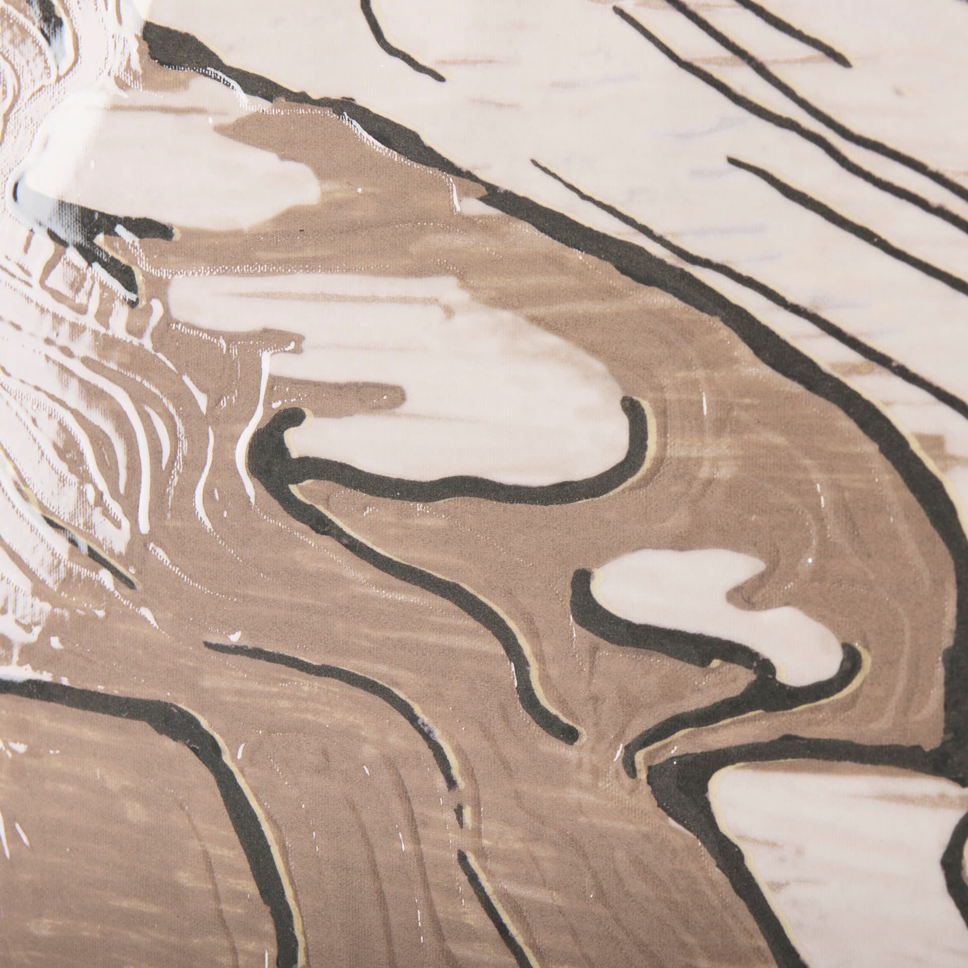 Farmland Fall by Mercana Studio a Hand Embellished Textured Canvas — product photograph