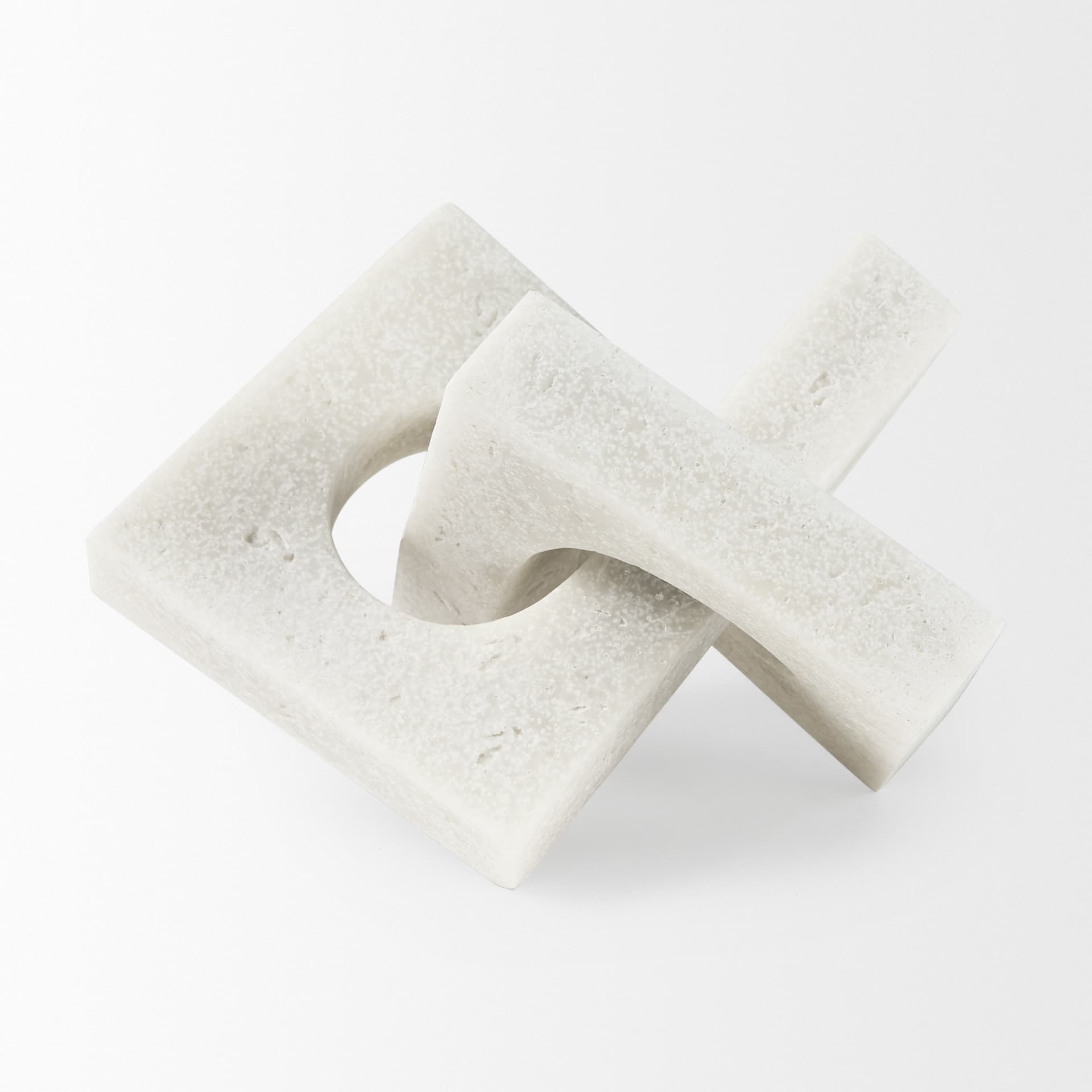Linx Small Granite Resin Sculpture Decorative Object — product photograph