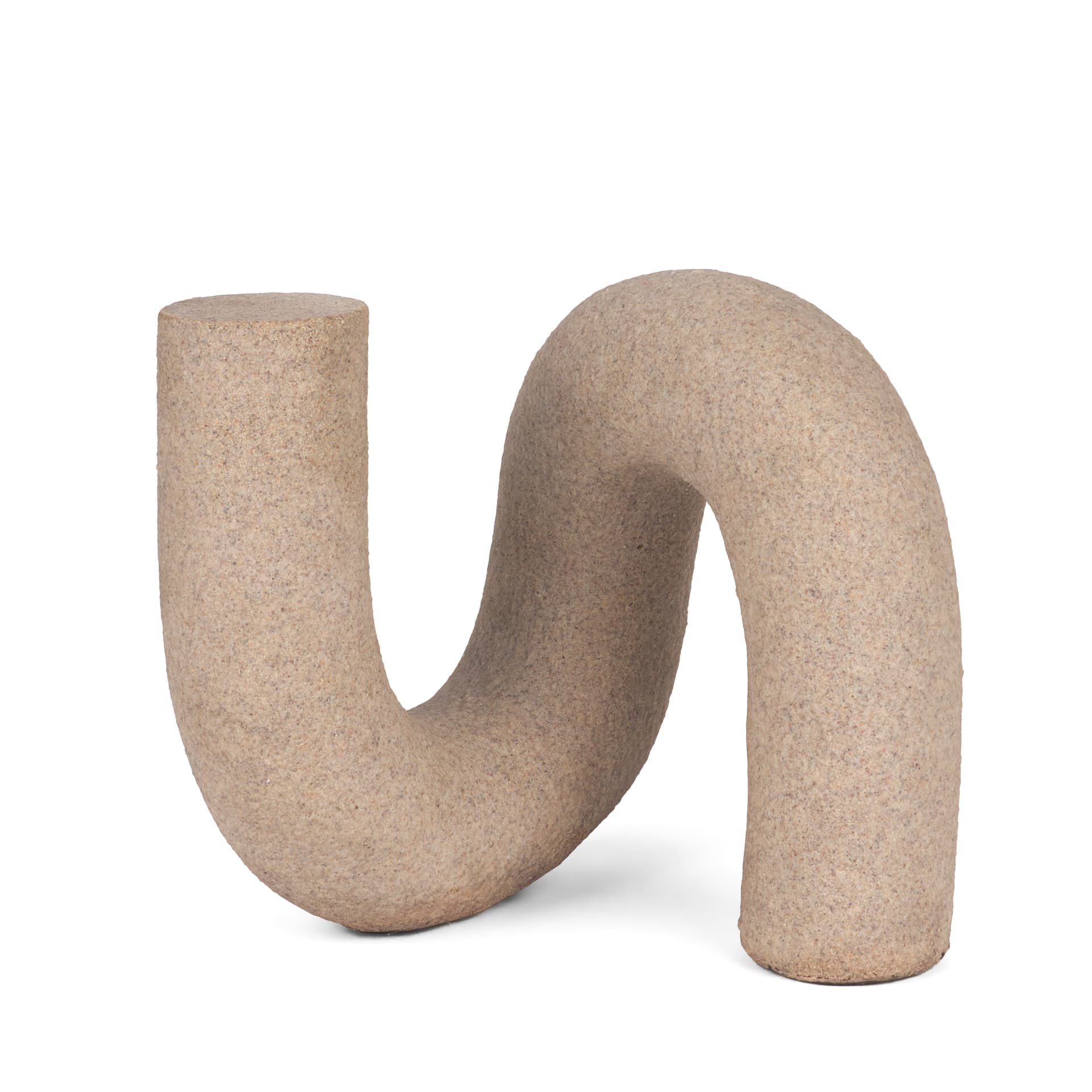 Kailas Resin Textured Sandstone Decorative Object — product photograph