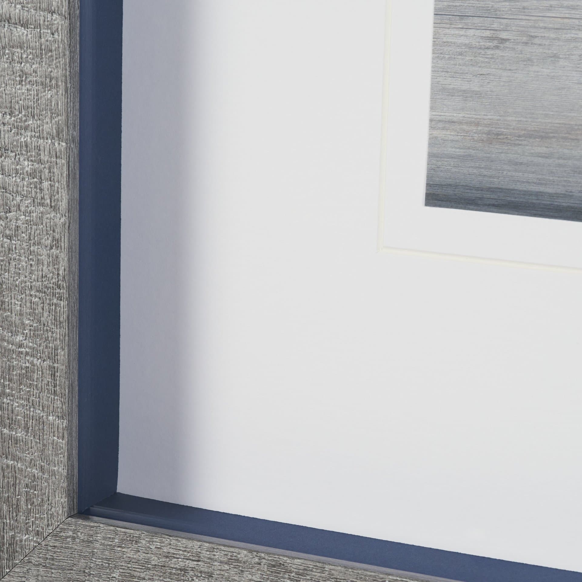 Four Artisan Bowls by Mark Chandon a Framed Art Print Matted under Glass — product photograph