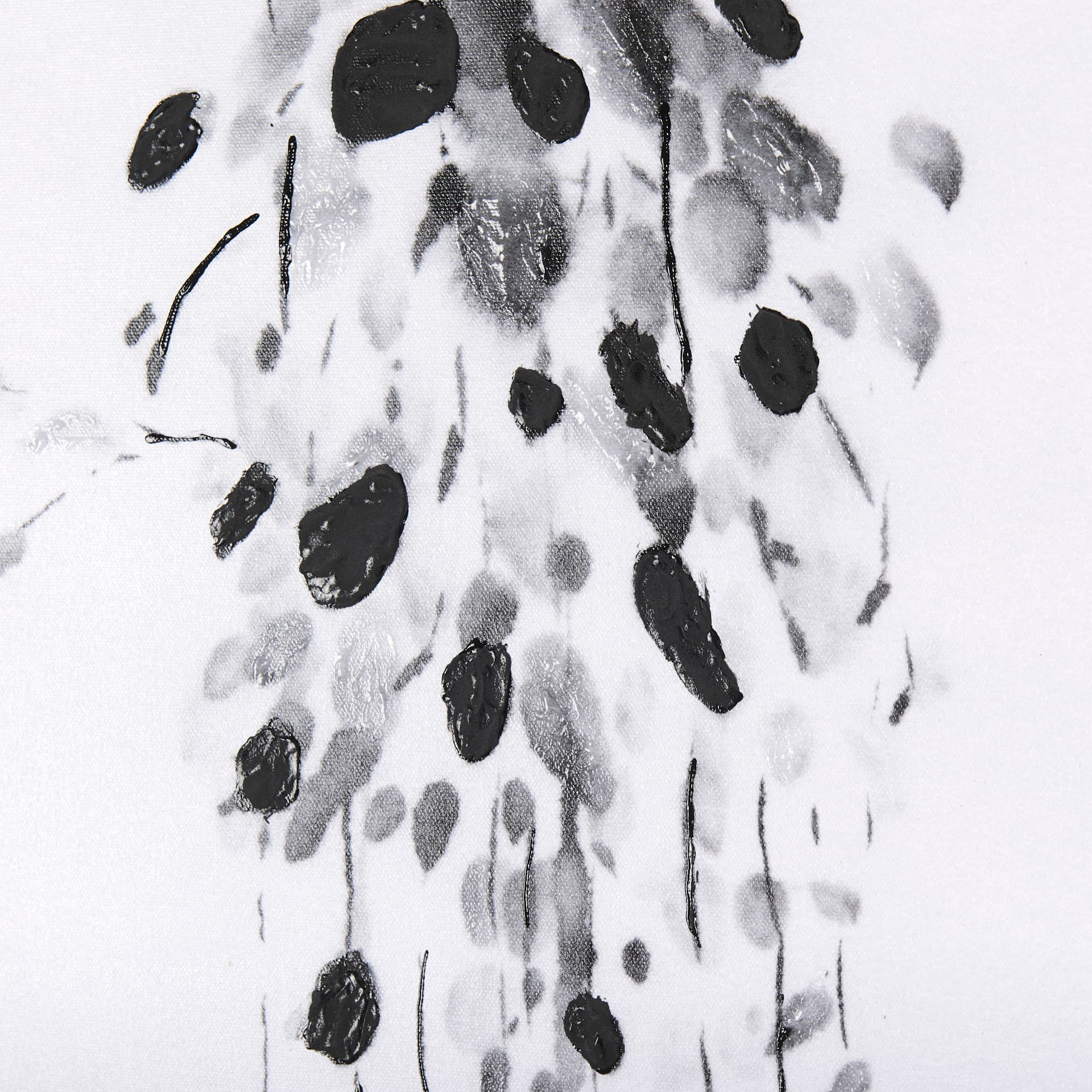 Hanging Vines by Mercana Studio a Hand Embellished Textured Framed Art Print — product photograph