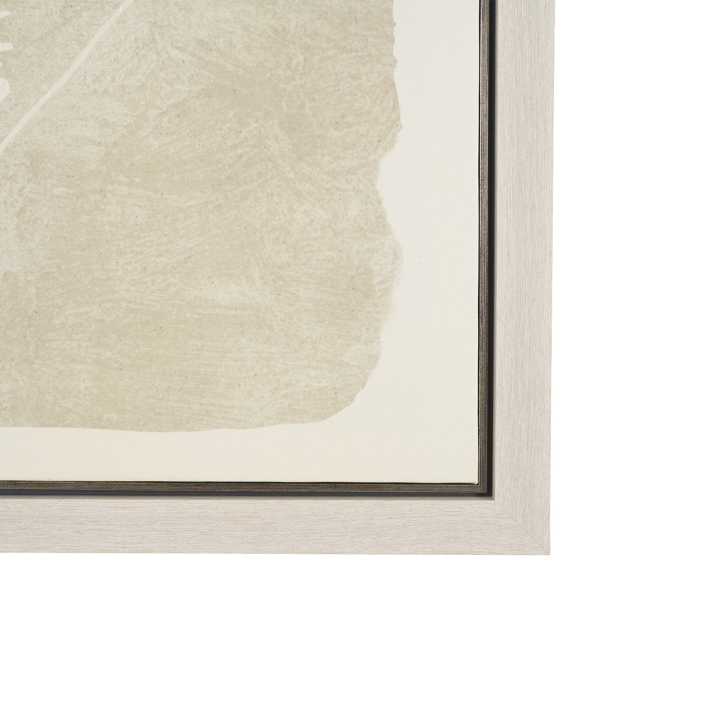 Field Study III: Remains by Mercana Studio Hand-Embellished Textured Framed Canvas Artwork — product photograph