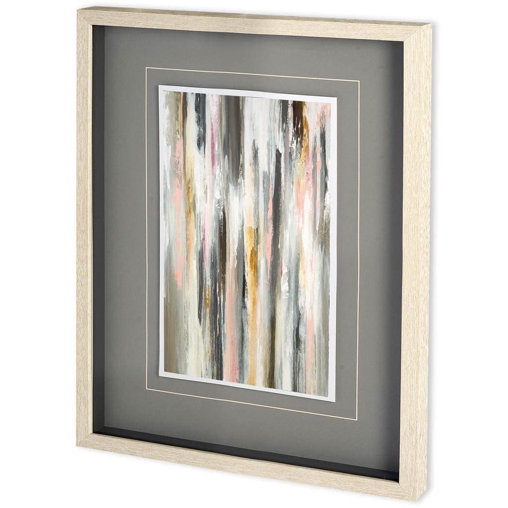 Color Ripple II by Lisa Ridgers a Framed Art Print Matted under Glass — product photograph