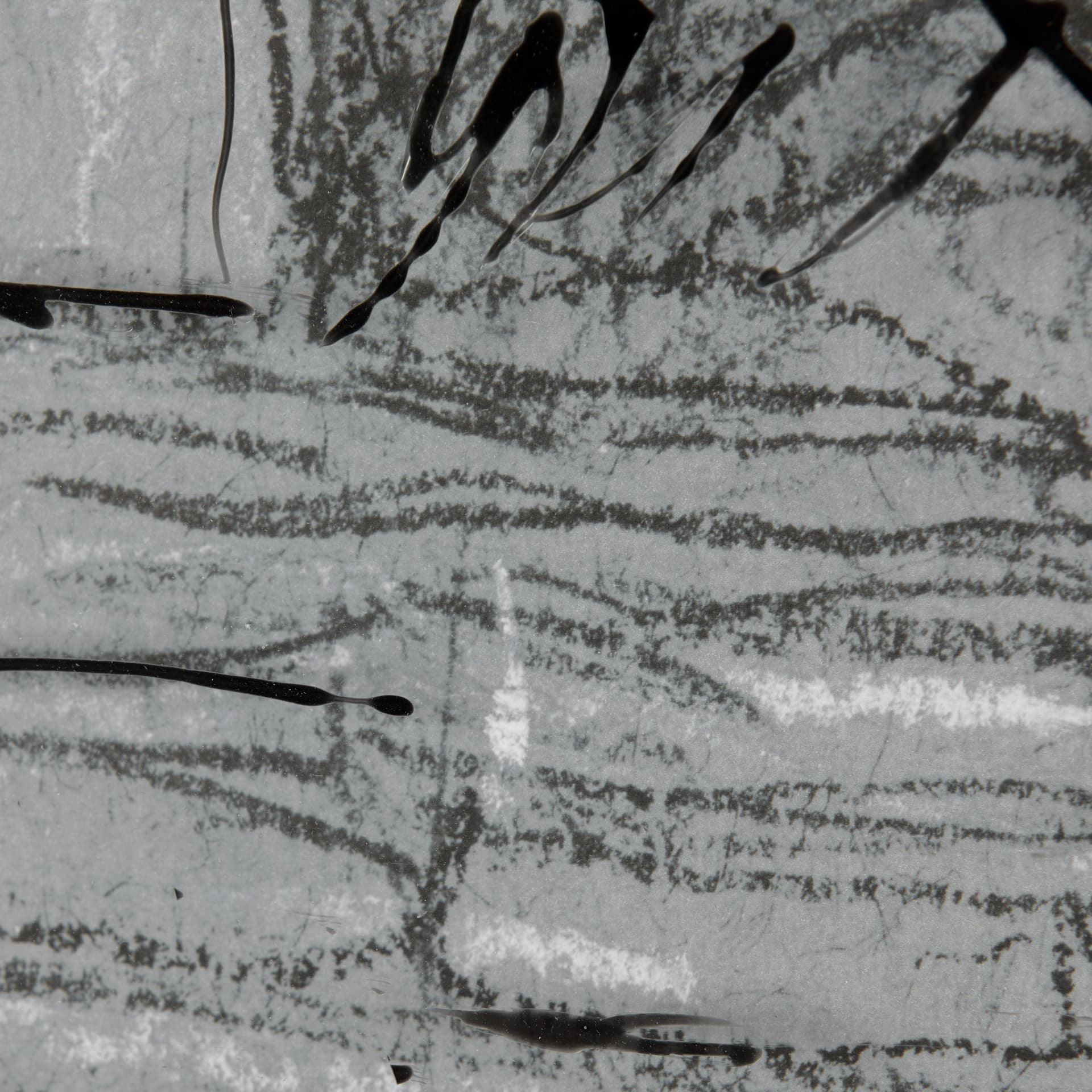 Farm view sketch II by Mercana Studio Hand Embellished Textured Framed Art Print Matted under Glass — product photograph