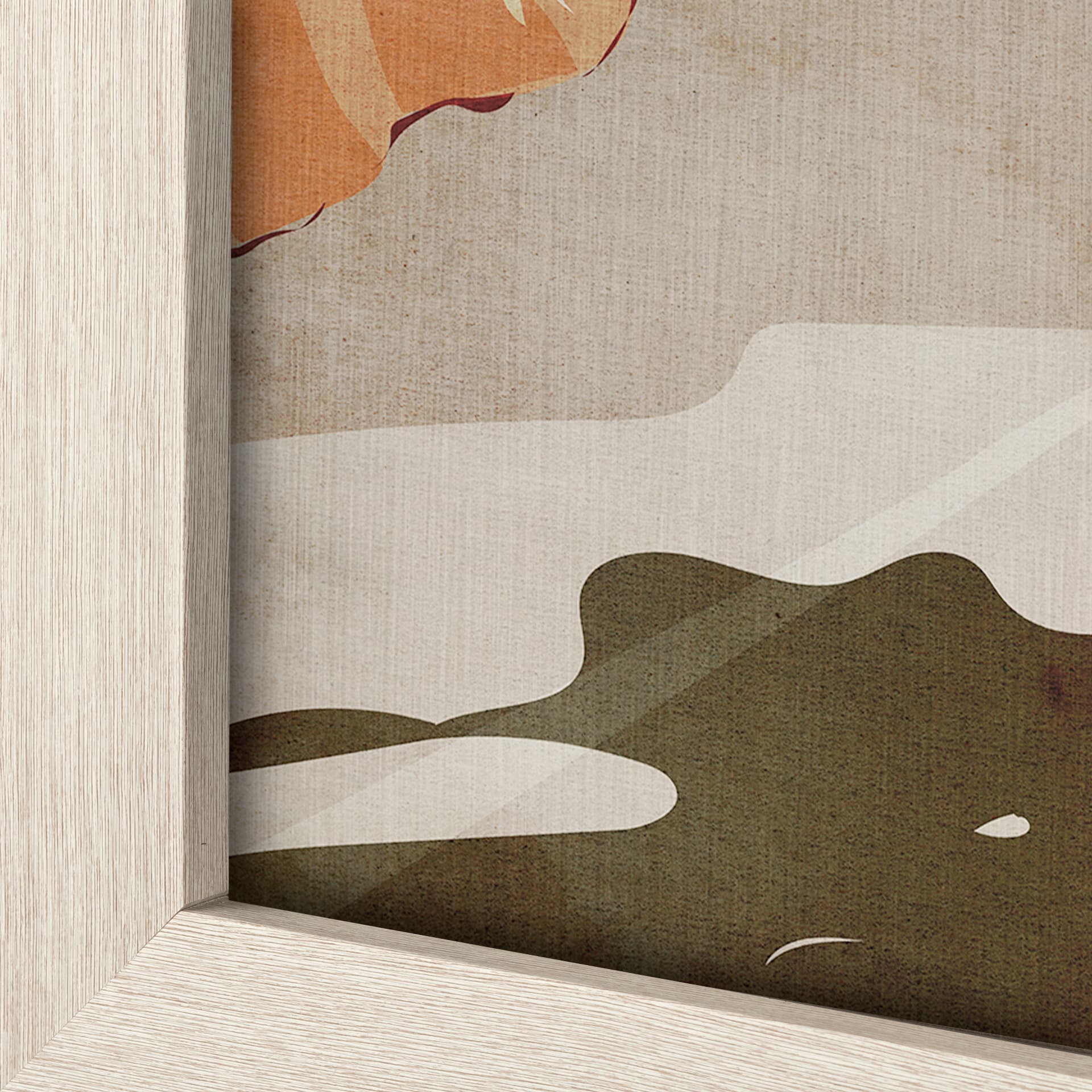 Utah Go USA (L) by Mercana Studio a Hand Embellished Decograph Framed Art Print — product photograph