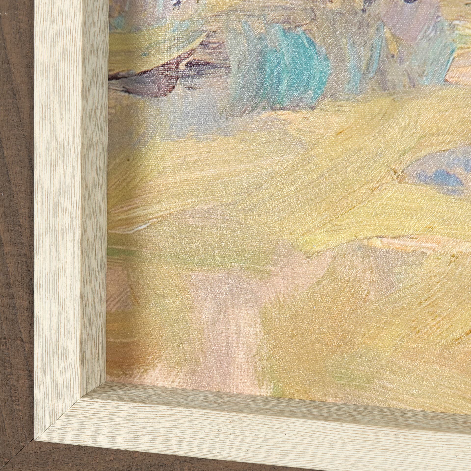 Buffalo by Mercana Studio a Hand Embellished Textured Framed Art Photograph — product photograph