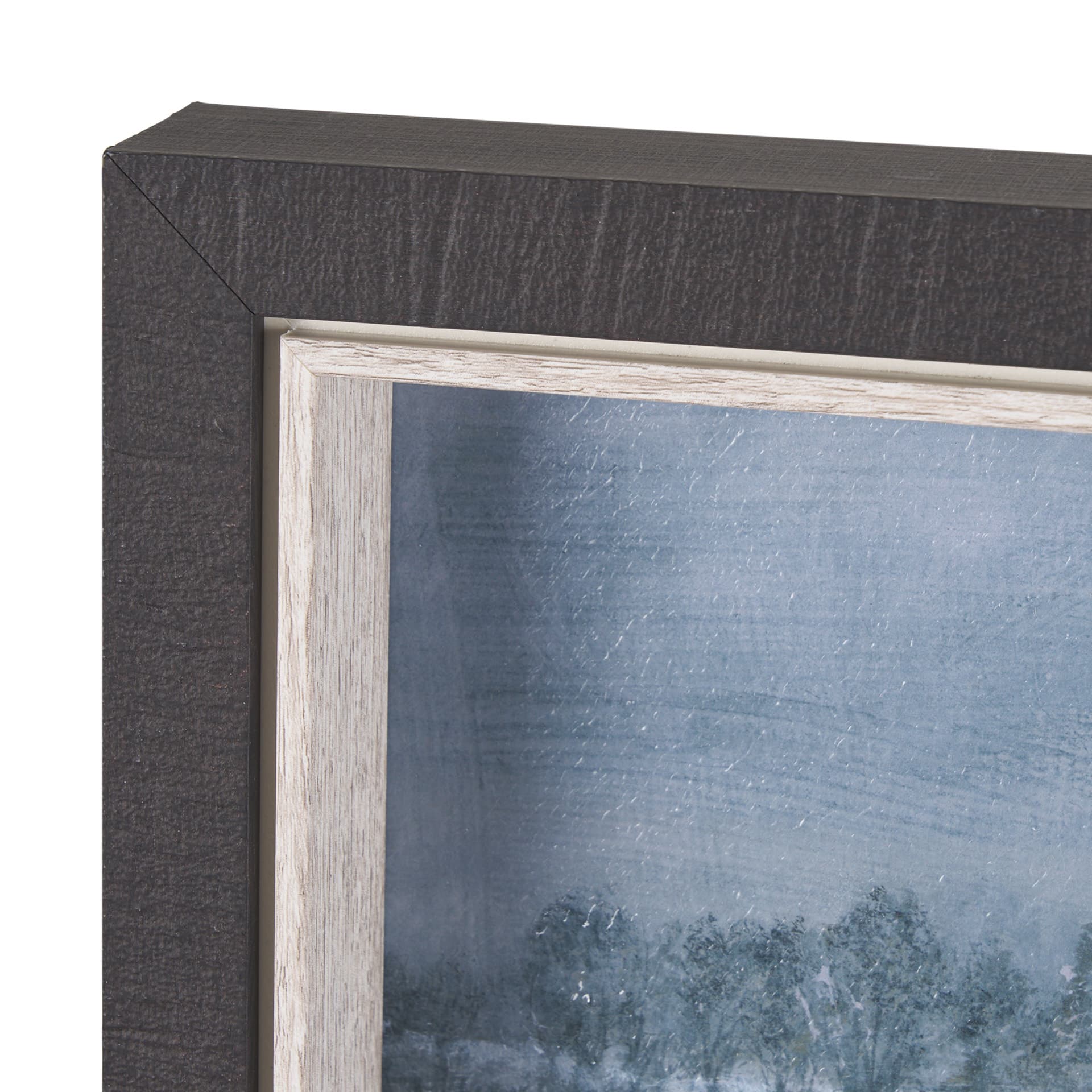 Winter On The Farm II by Mercana Studio a Hand Embellished Framed Art Print — product photograph