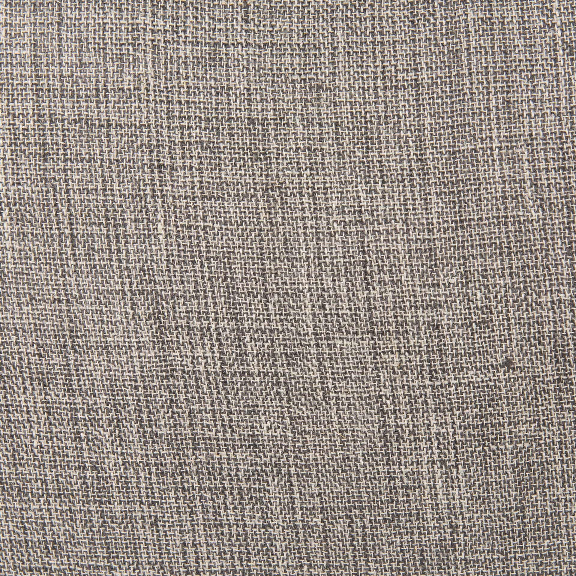 Jacklyn 22x22 Grey Linen Square Decorative Pillow Cover w/Down Filler — product photograph
