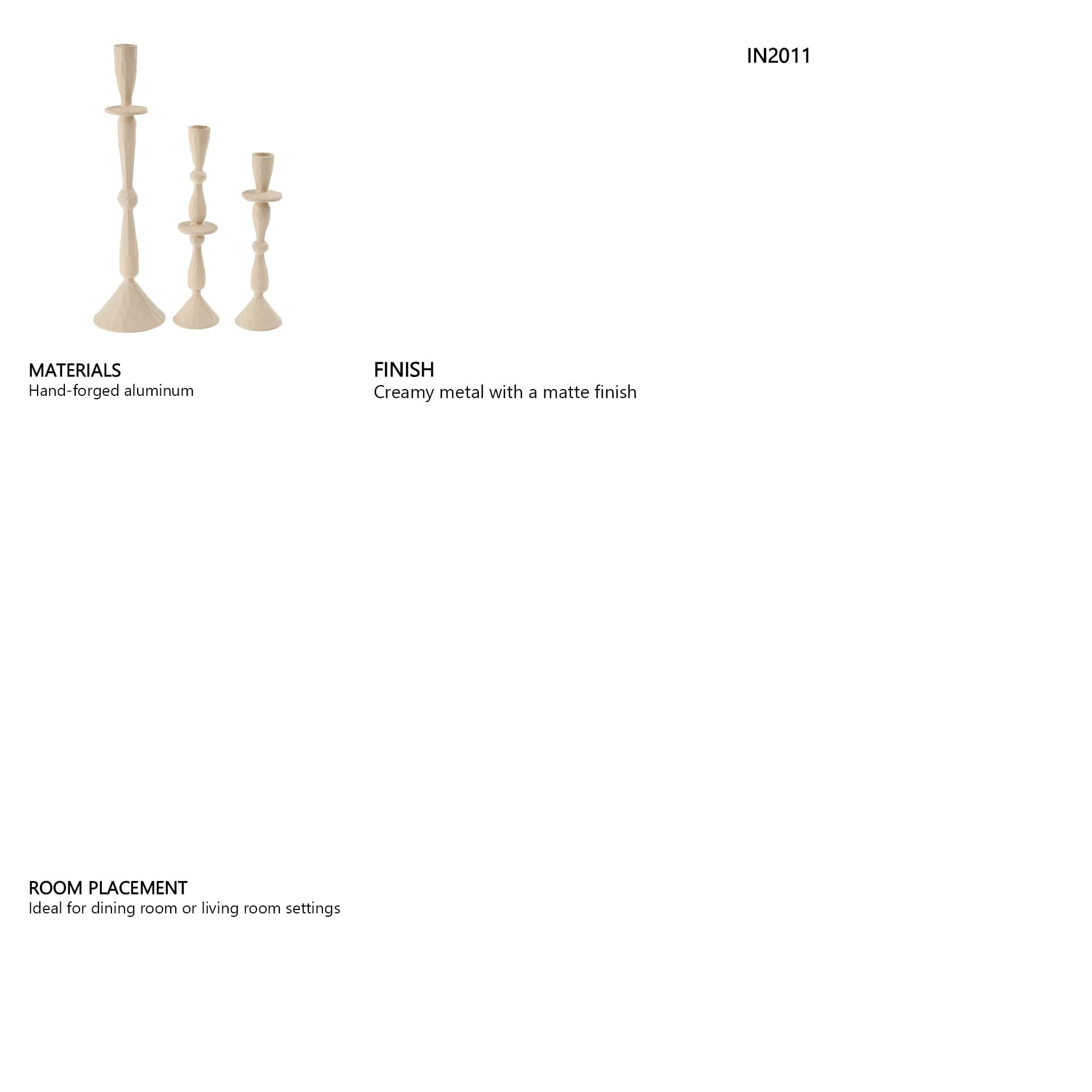 Imani Candle Holder L — product photograph